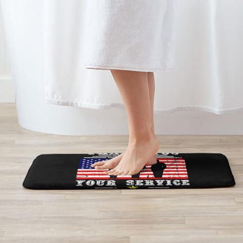 Veterans Day Thank You for Your Service Ultra Soft Area Rug for Living Room Indoor Decoration Non Slip Carpet Bedroom Mat Nursery Office Home Decor, Painting