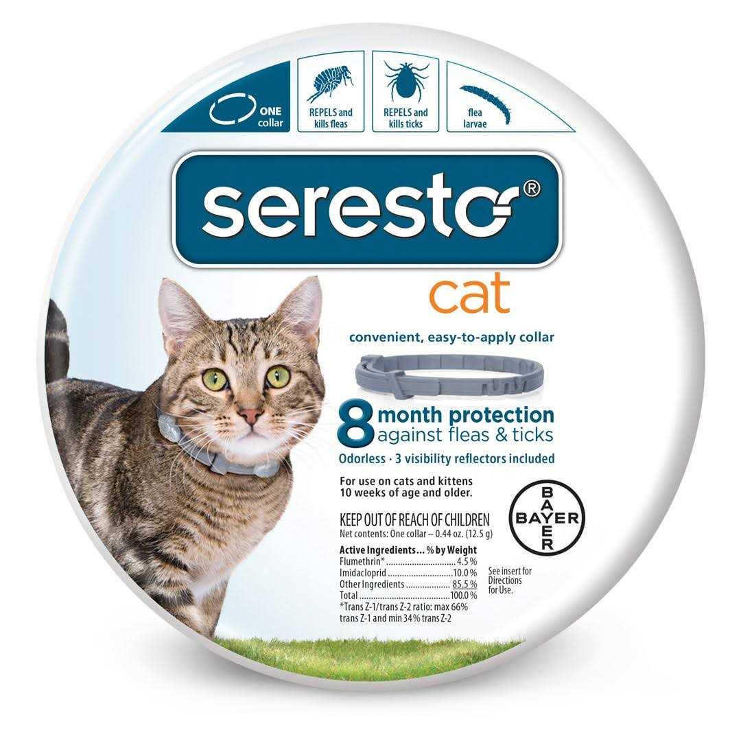 Bayer Seresto 8 Month Flea & Tick Prevention Collar for Cats - Pet Supplies online store