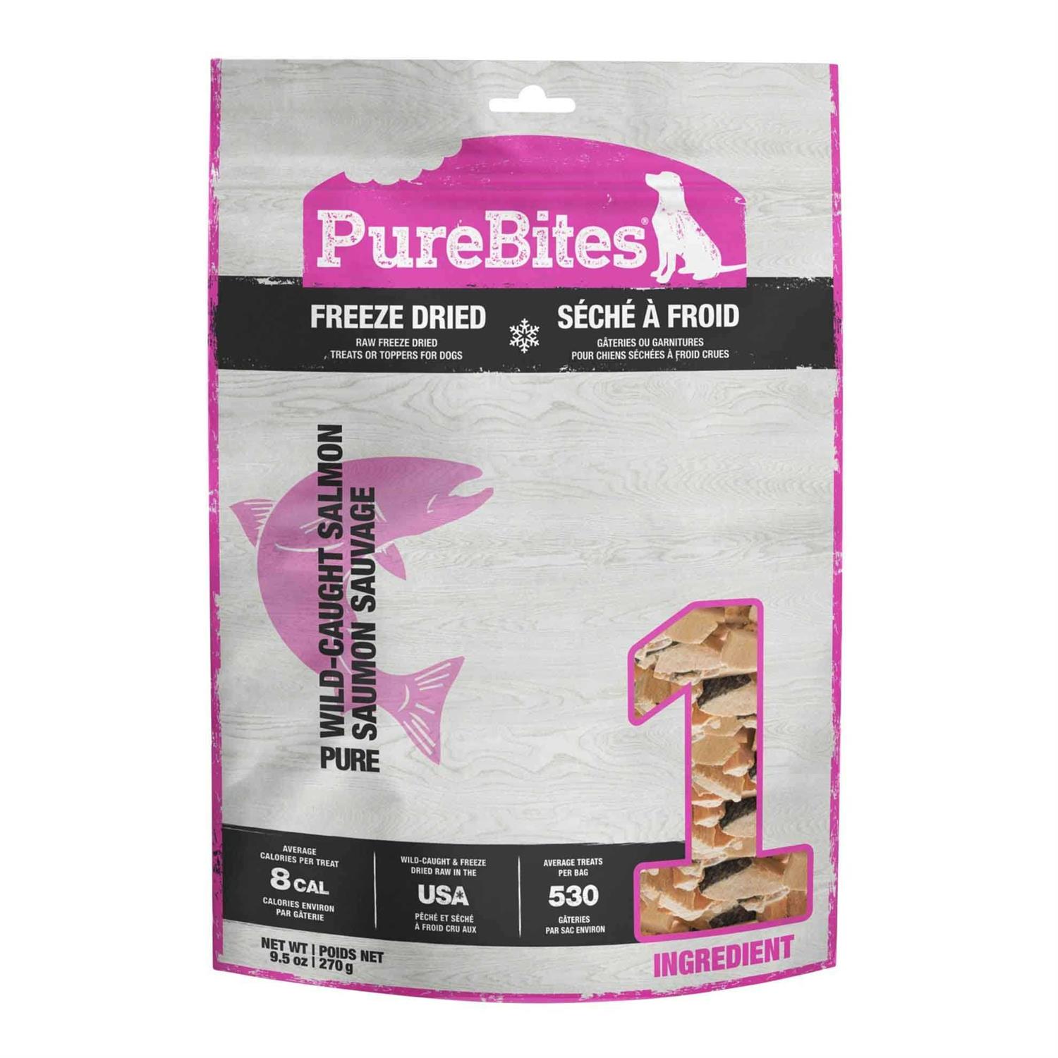 PureBites Freeze Dried Salmon Dog Treats - Pet Supplies online store