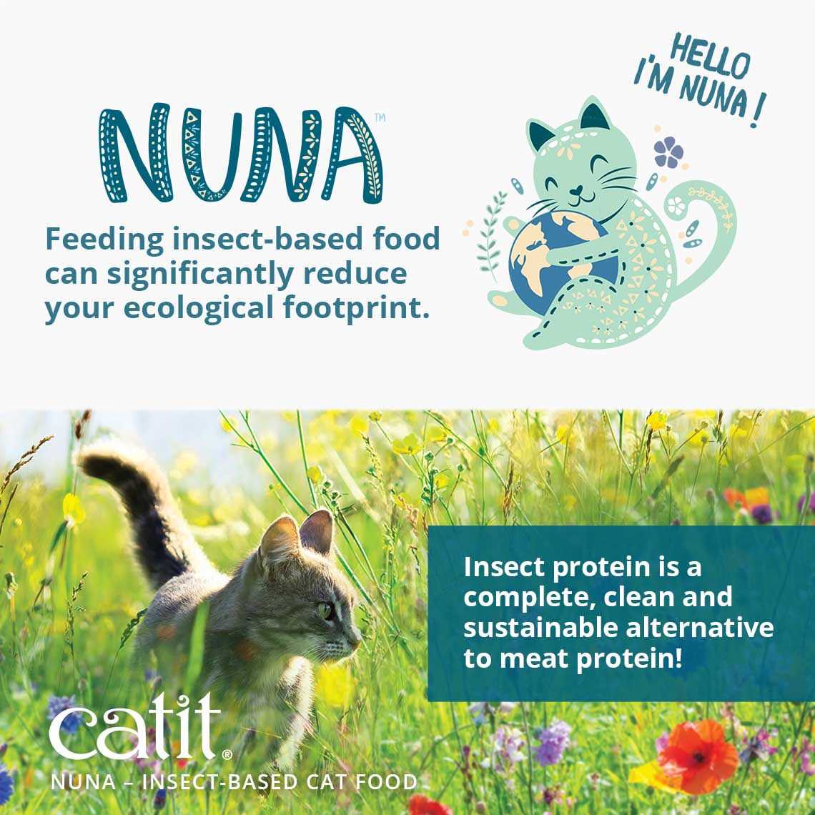 Catit Nuna Insect Protein Recipe - Pet Supplies online store