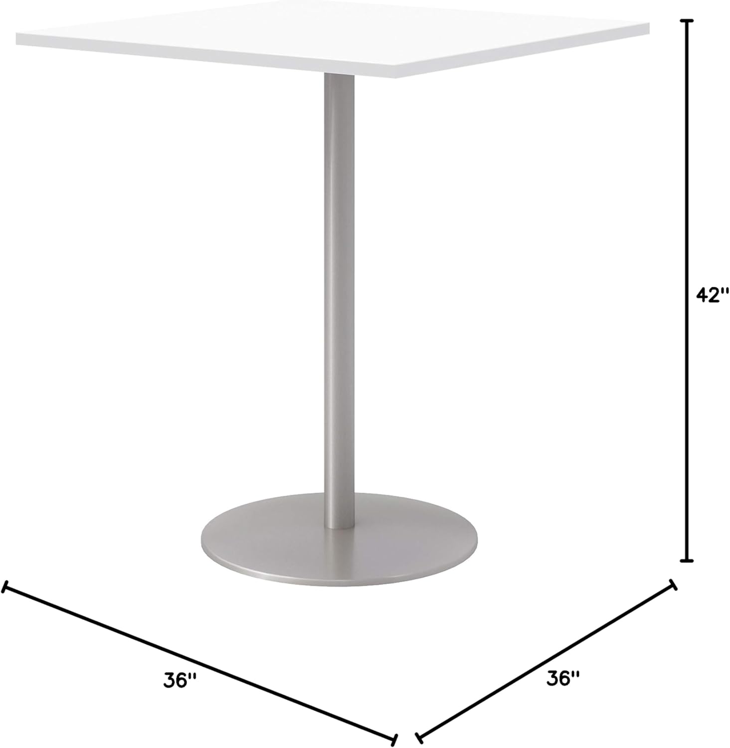 Pedestal Dining Table, 36