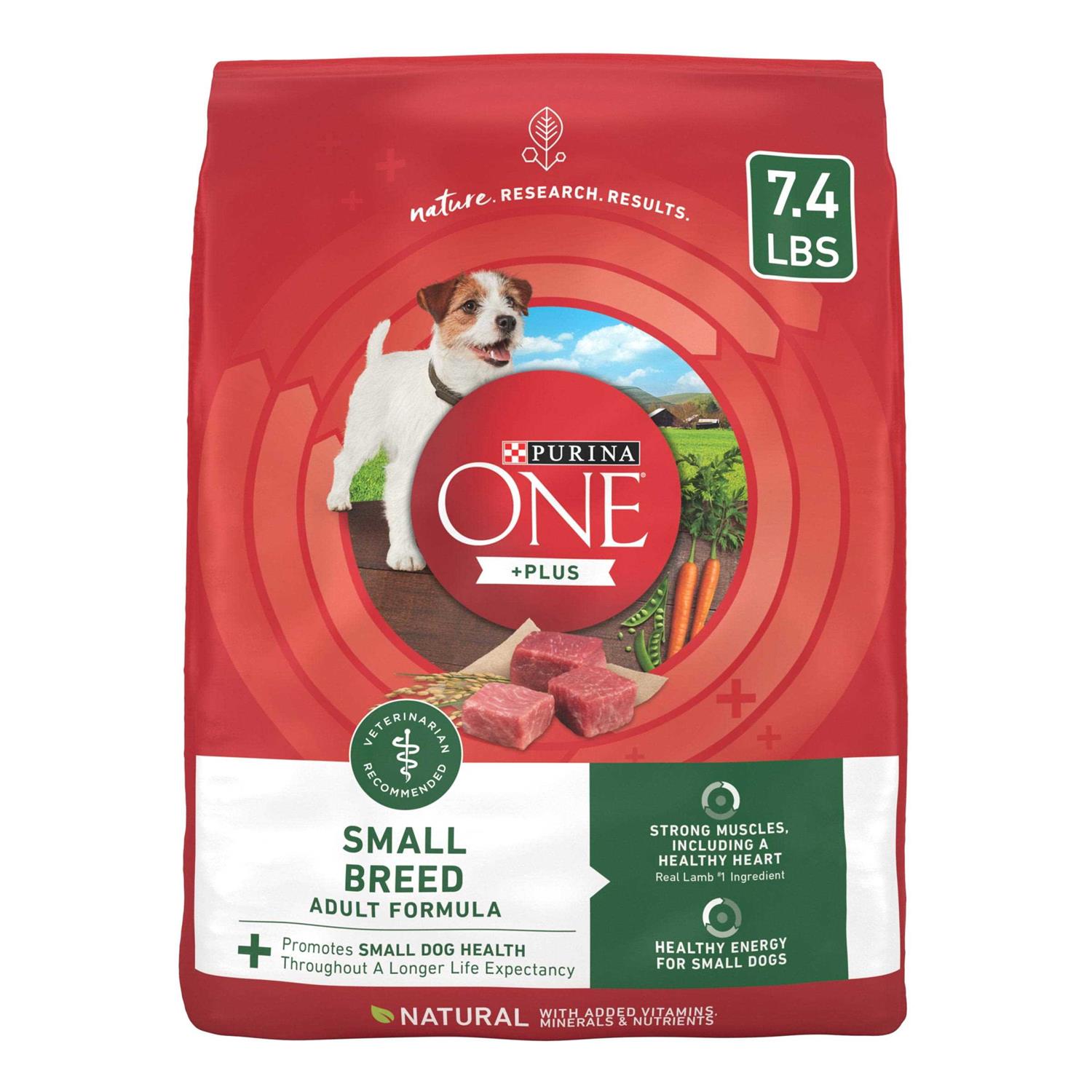 Purina ONE Plus Lamb & Rice Formula Small Breed Dry Dog Food - Pet Supplies online store