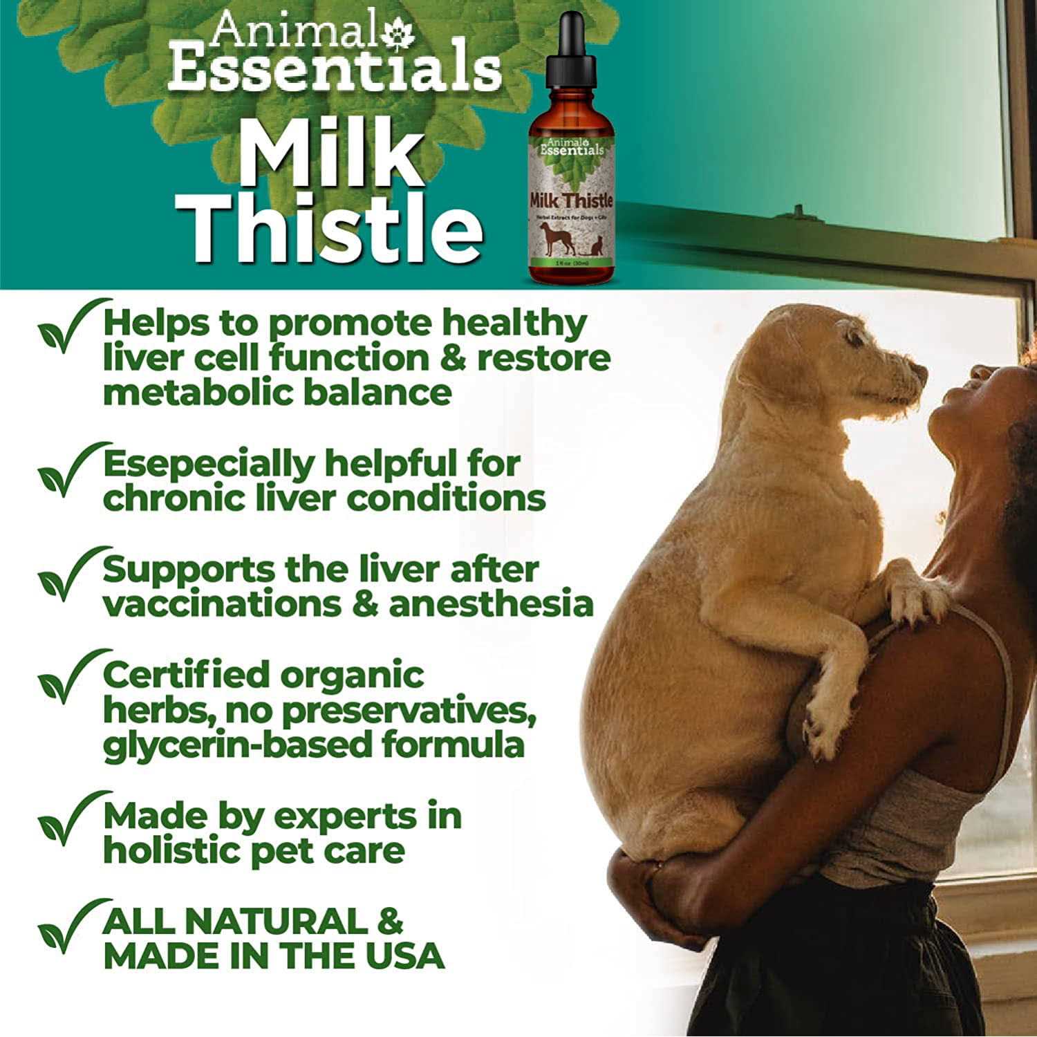 Animal Essentials Milk Thistle - Pet Supplies online store