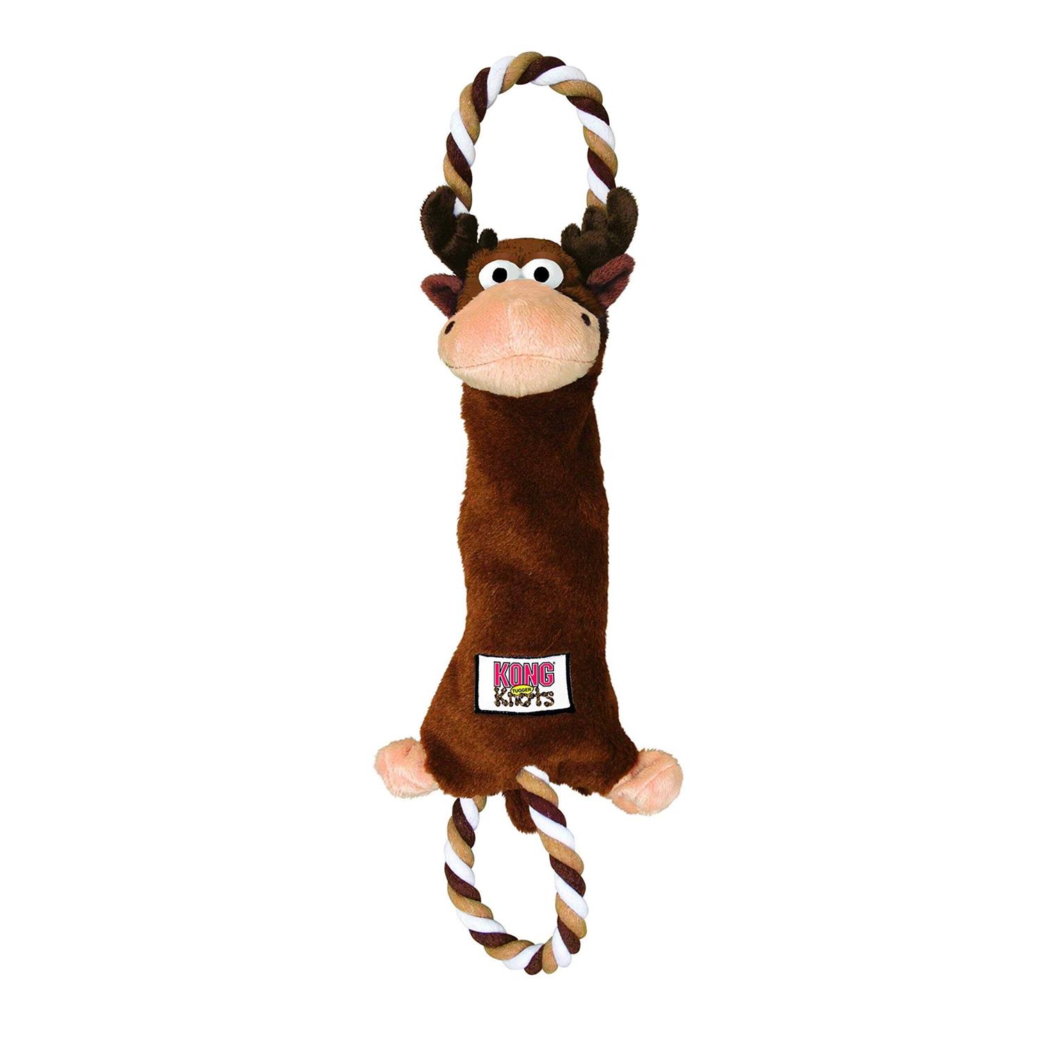 KONG Tugger Knots Moose Dog Toy - Pet Supplies online store