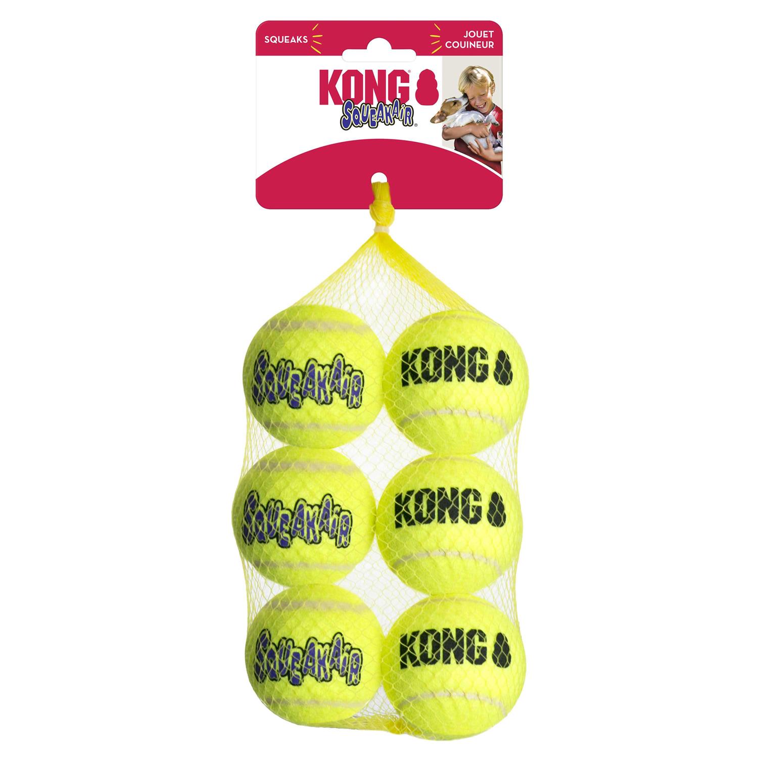 Kong Squeakair Tennis Balls - Pet Supplies online store