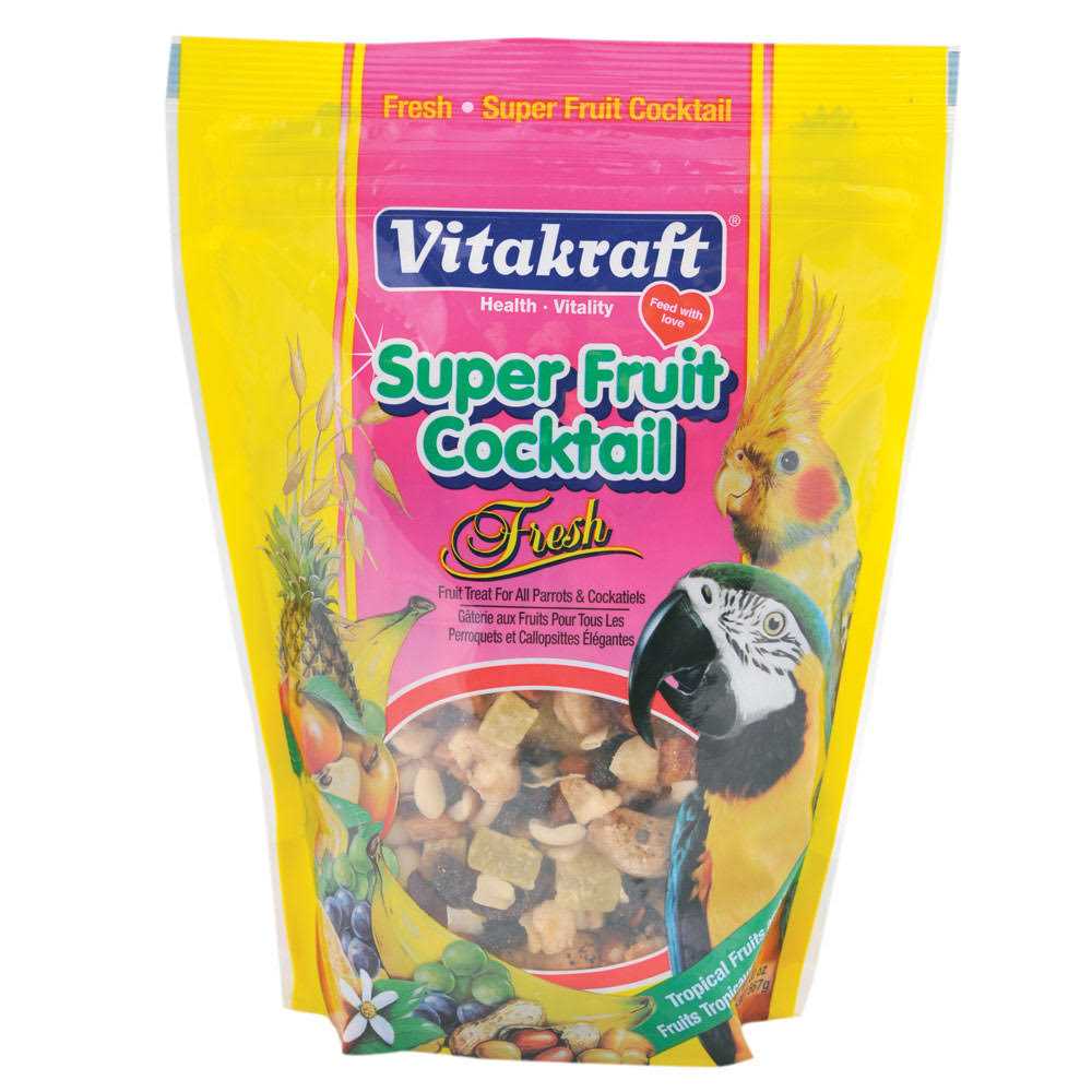 Vitakraft Super Fruit Cocktail Treat for All Parrots Cockatiels - Pet Supplies online store