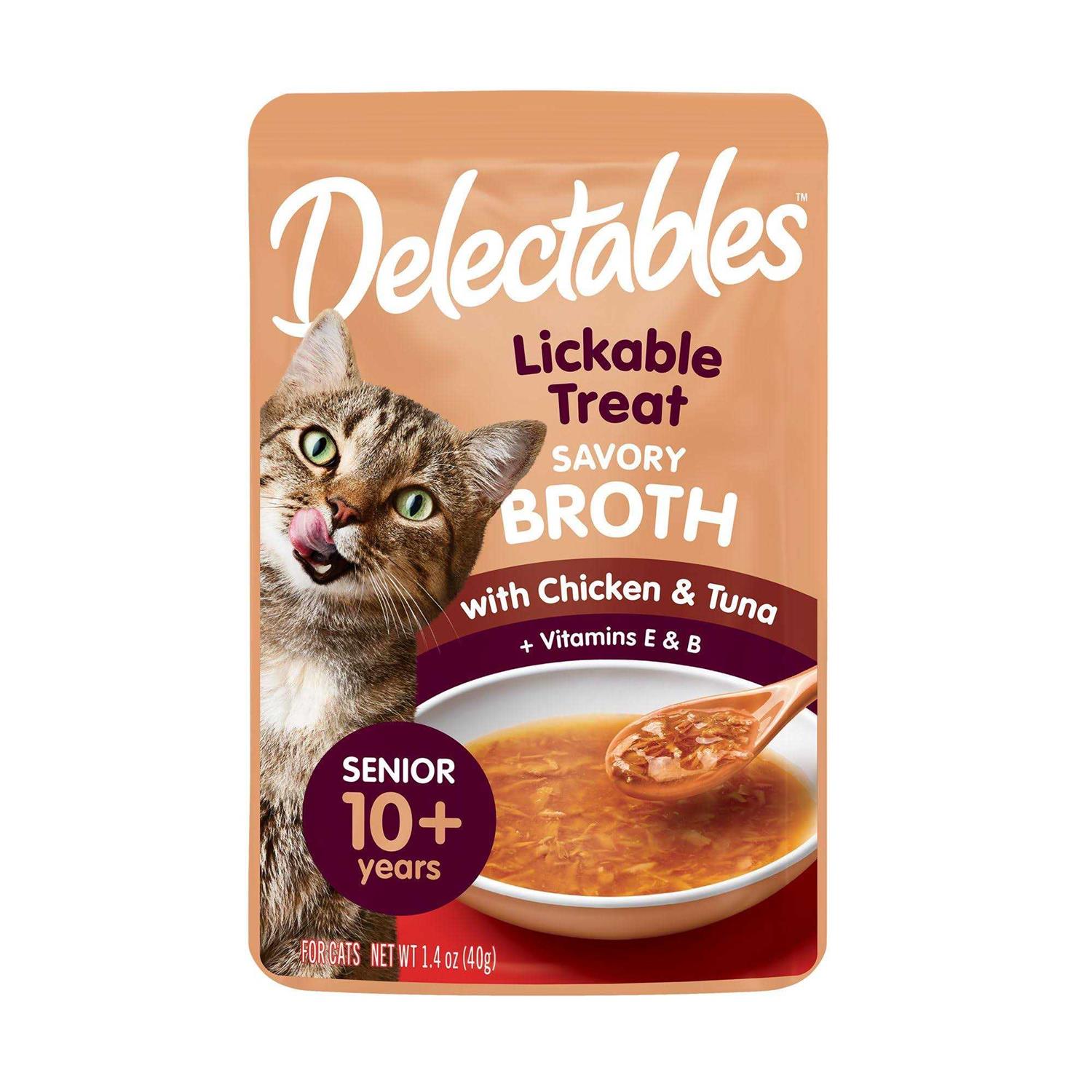 Delectables Chicken Savory Broths Lickable Cat Treat - Pet Supplies online store