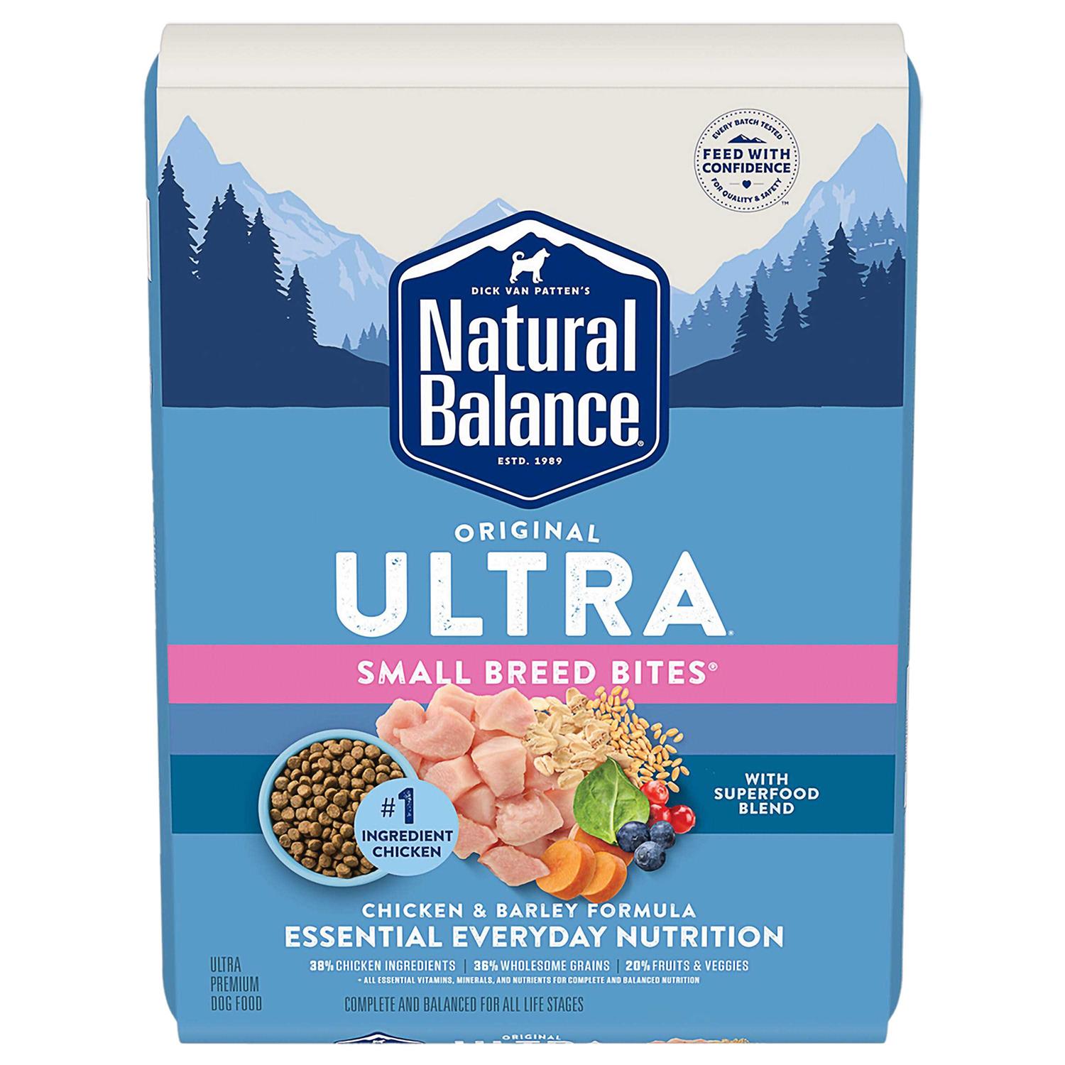Natural Balance Original Ultra Chicken & Barley Dry Dog Food - Pet Supplies online store