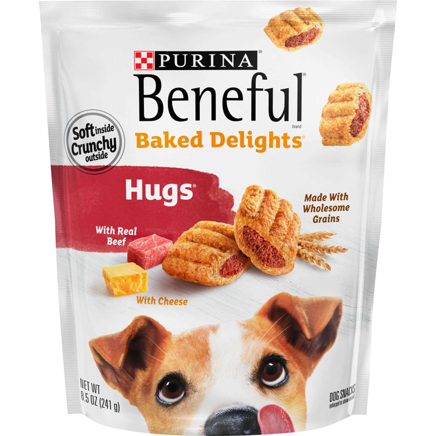 Purina Beneful Baked Delights Hugs Dog Treats - Pet Supplies online store