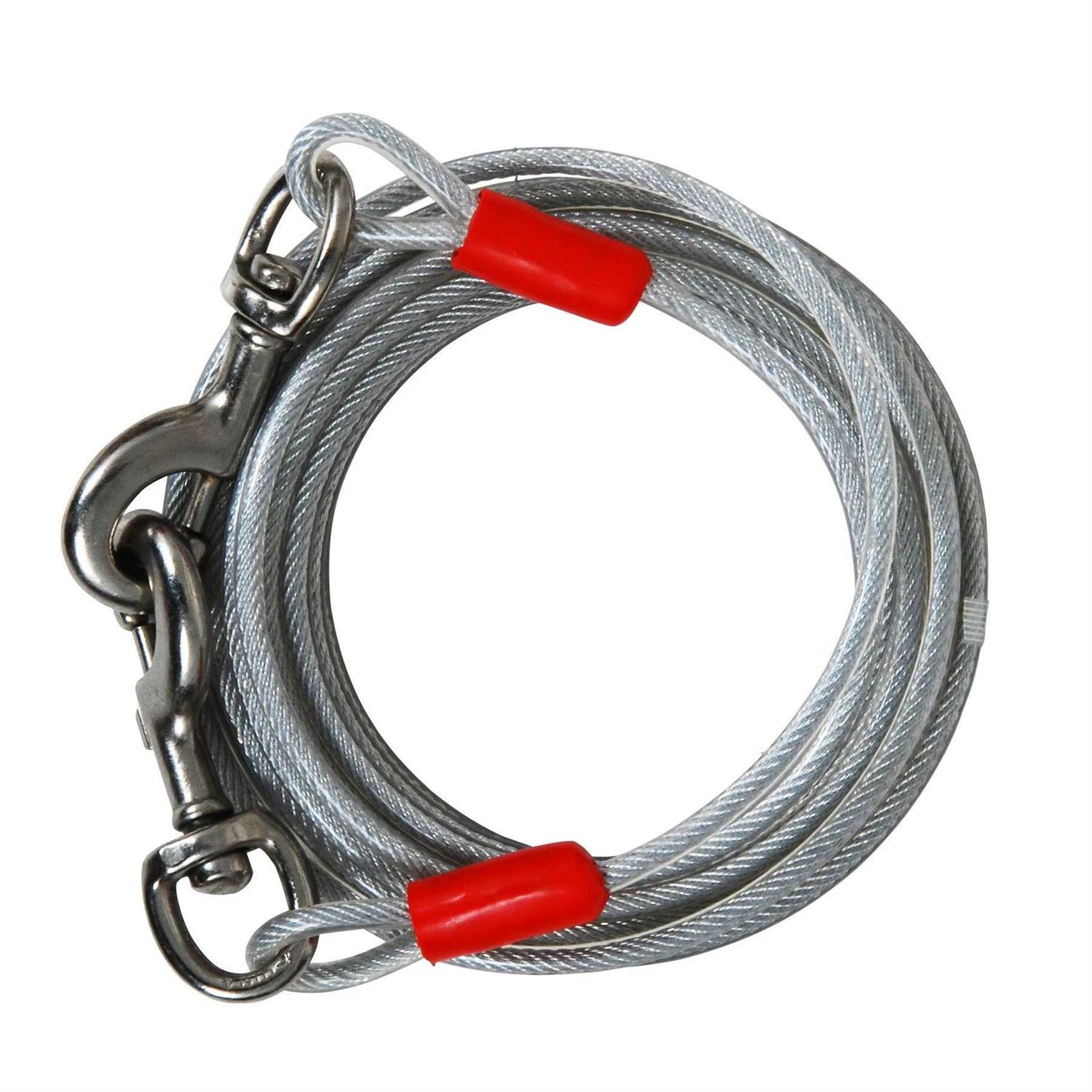 Aspen Pet Dog Tieout (Clear 20 ft) - Pet Supplies online store