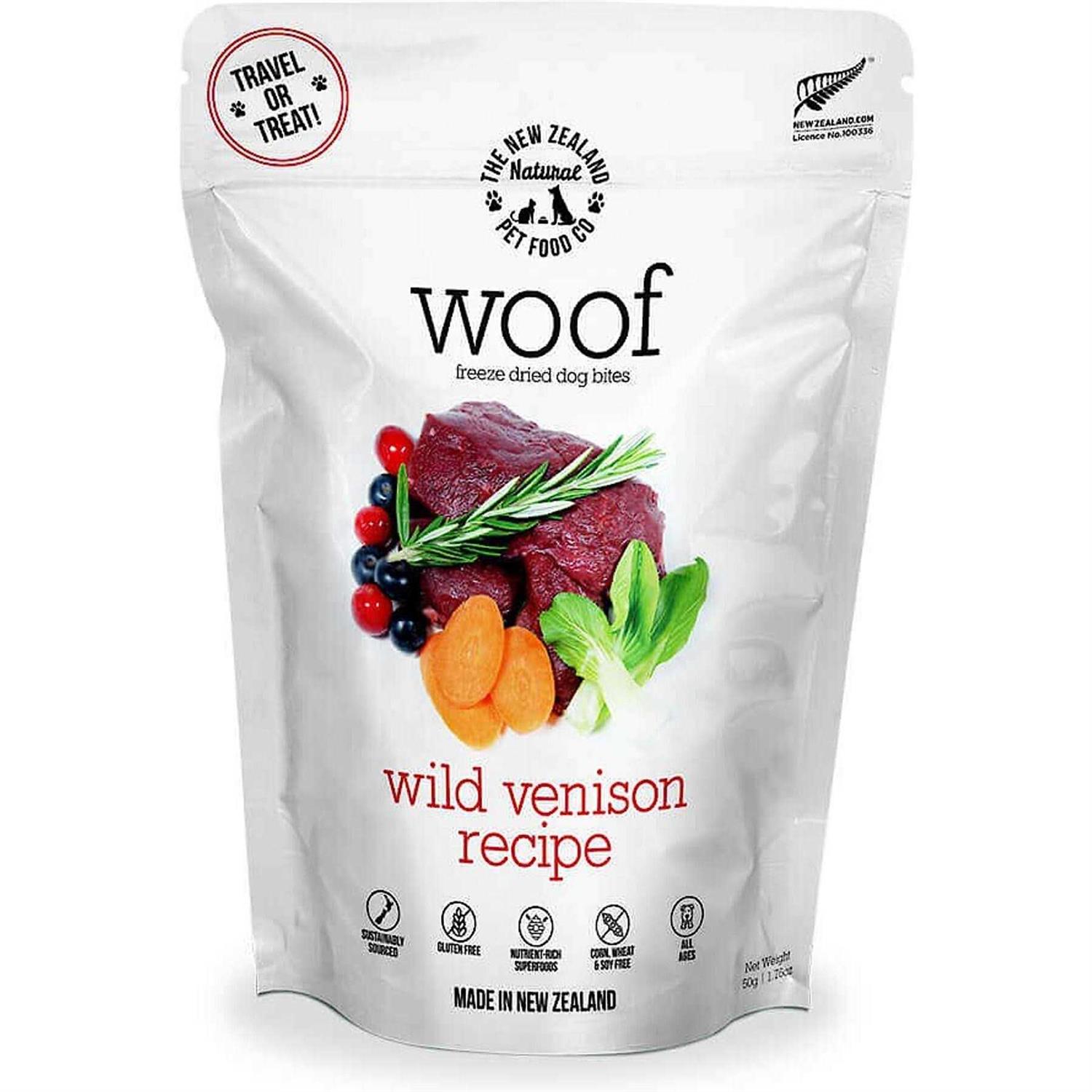The New Zealand Natural Pet Food Co. New Zealand Natural Wild Venison Freeze-Dried Food - Pet Supplies online store