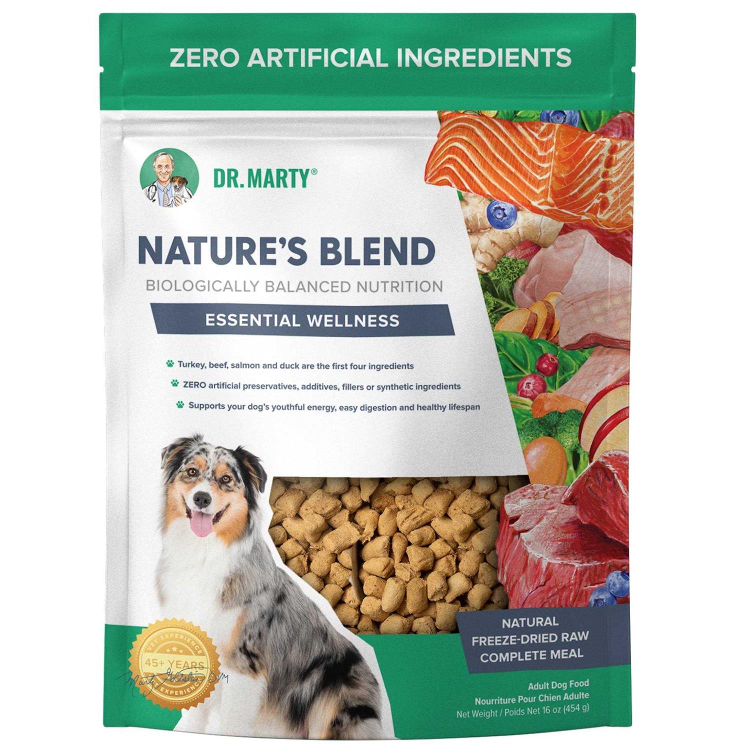 Dr. Marty Nature's Blend Freeze Dried Raw Dog Food - Pet Supplies online store