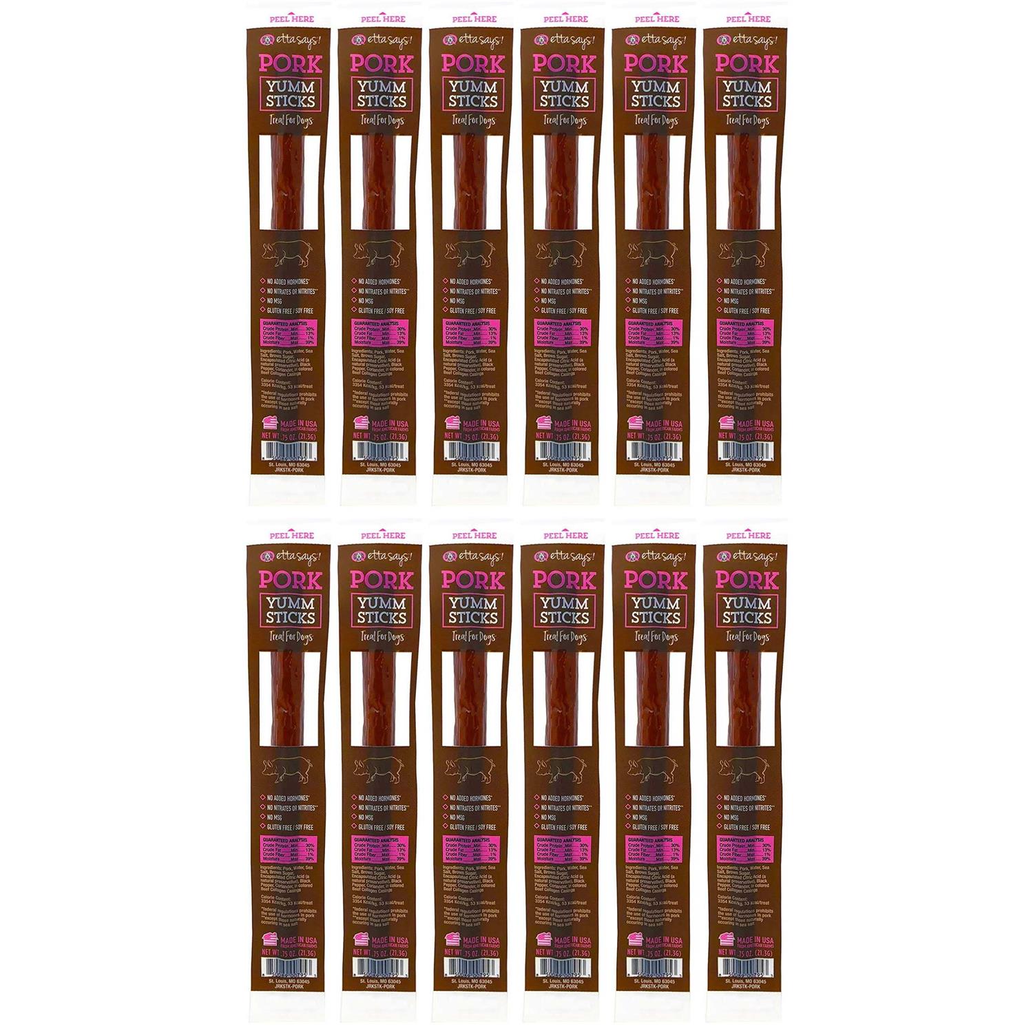 Etta Says! Beef Yumm Sticks Dog Treats - Pet Supplies online store