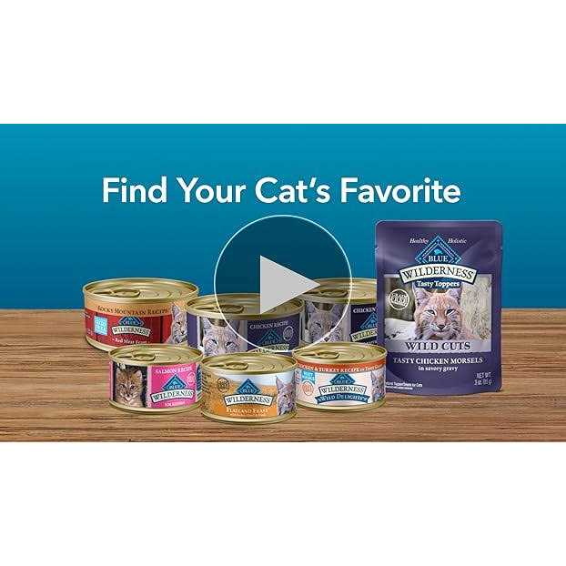 Blue Buffalo Wilderness Wild Delights Cat Food Chicken - Pet Supplies online store