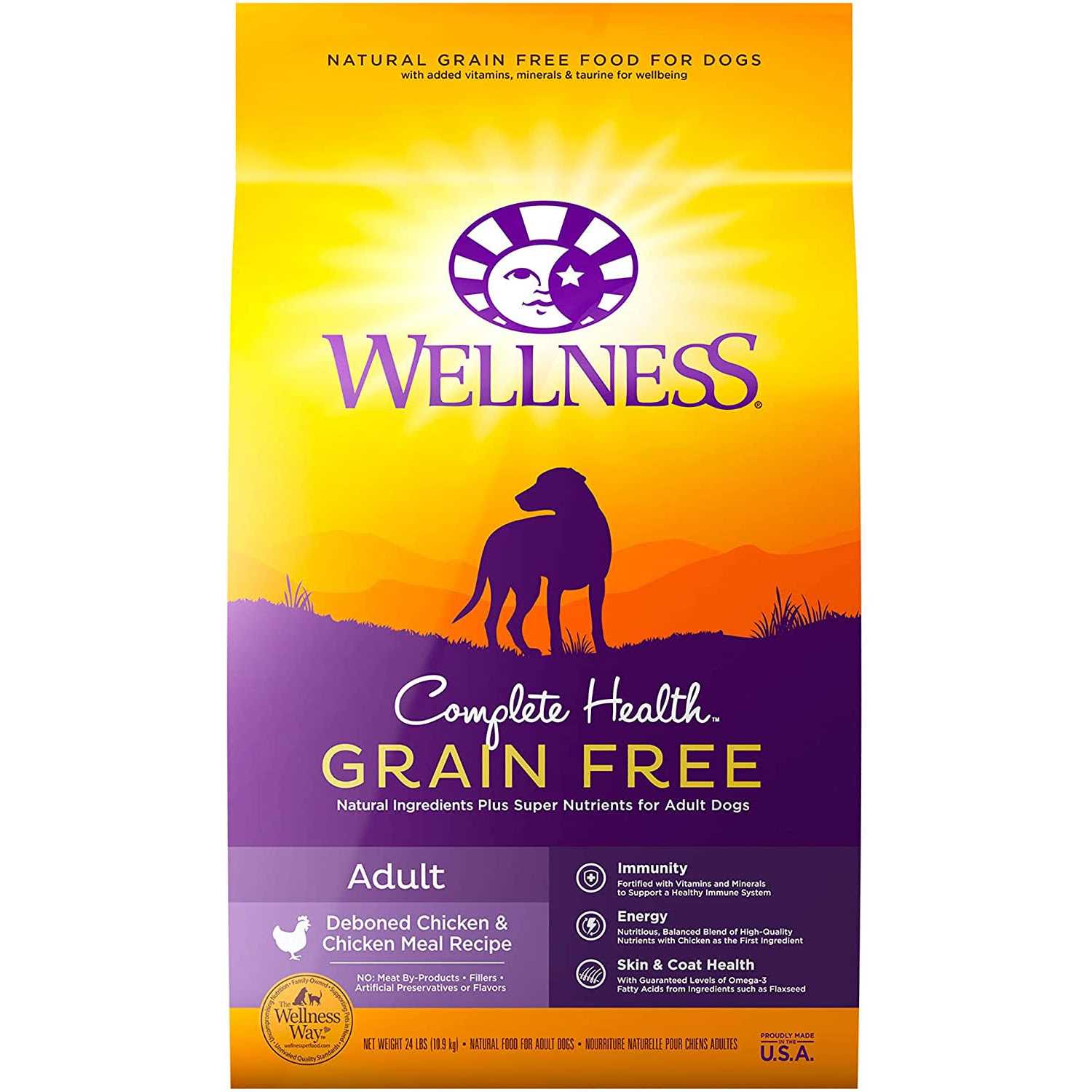 Wellness Complete Health Chicken Dry Dog Food - Pet Supplies online store