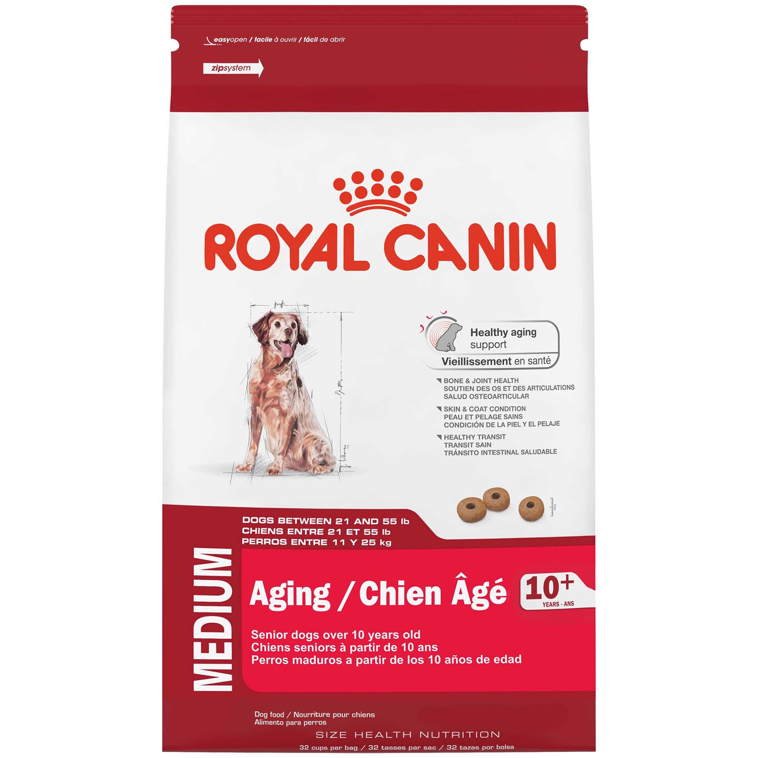 Royal Canin Size Health Nutrition Medium Aging 10+ Dry Dog Food - Pet Supplies online store