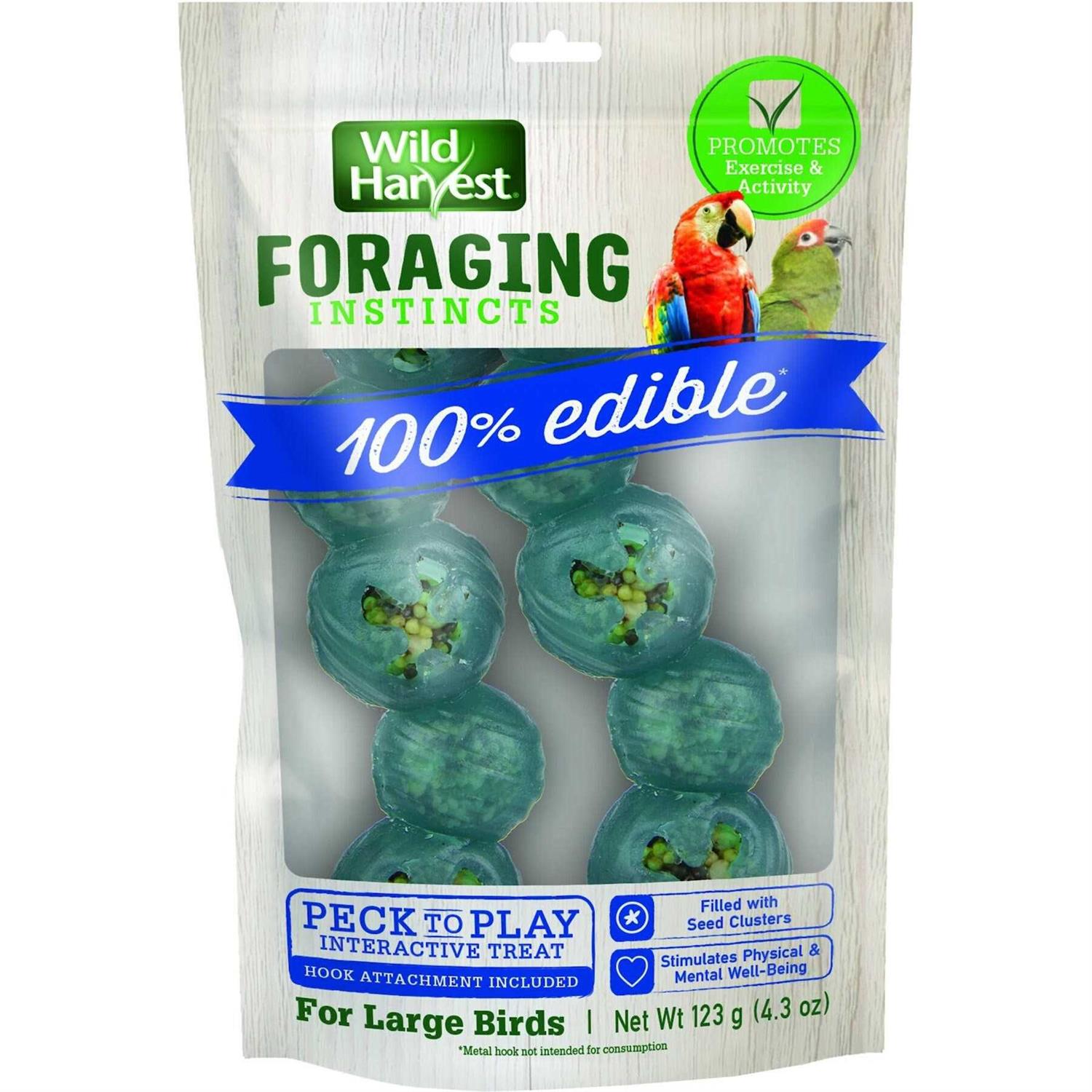 Wild Harvest Foraging Instincts Peck n Play Interactive Treat - Pet Supplies online store