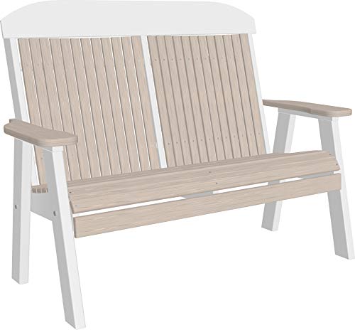 LuxCraft 4' Classic Bench - Available in 16 Colors