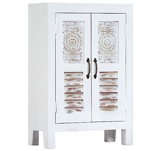 Buffets & Sideboards Carved Sideboard White 23.6
