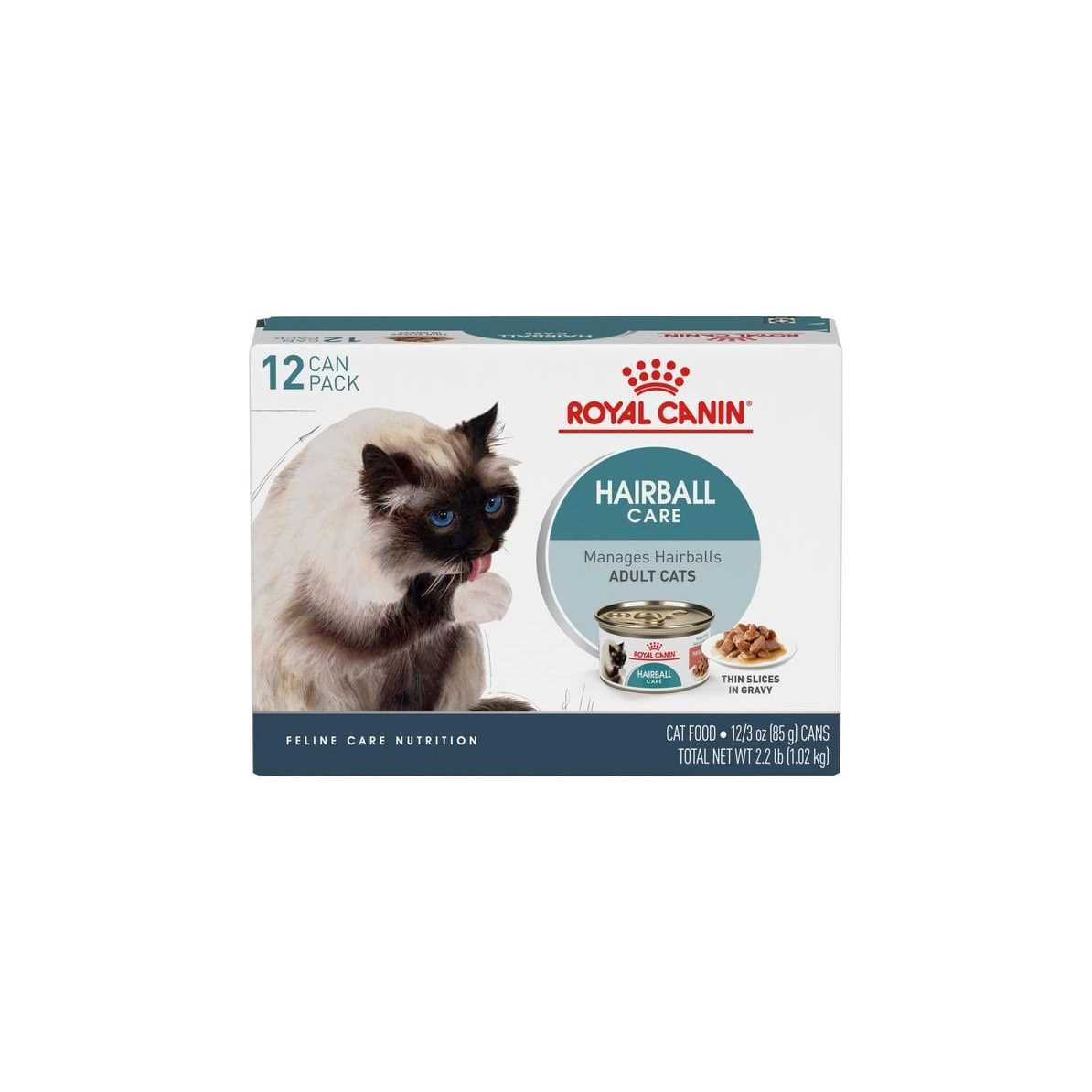 Royal Canin Hairball Care Thin Slices in Gravy Cat Food - Pet Supplies online store