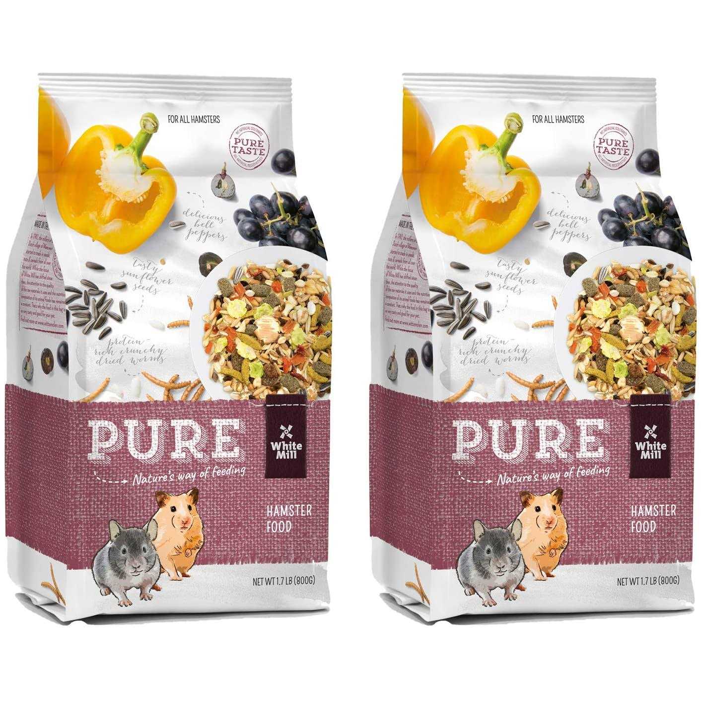 Witte Molen Pure Hamster Food Seed Mixture Mealworms Sunflower Seeds - Pet Supplies online store