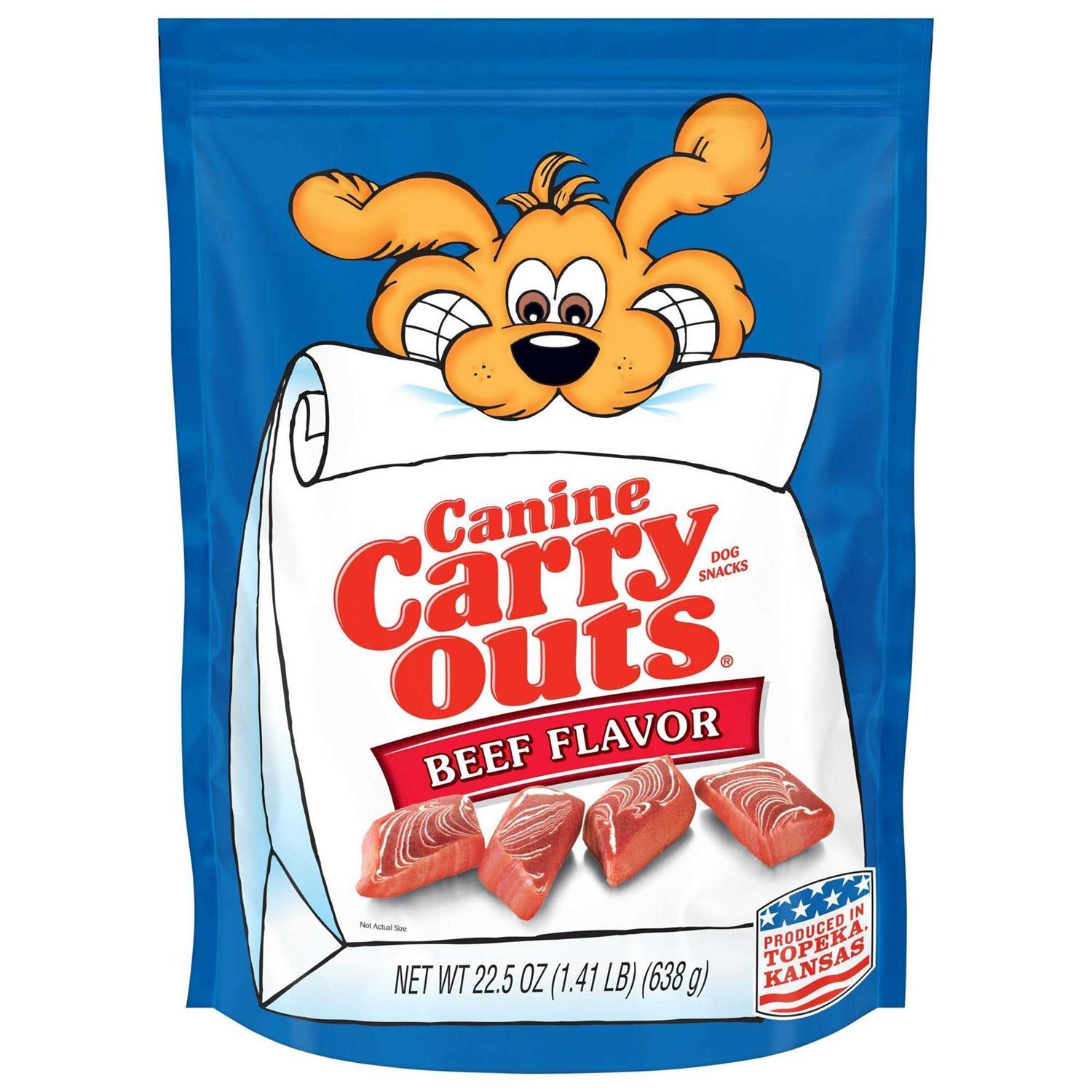 Beef Dog Canine Carry Outs - Pet Supplies online store