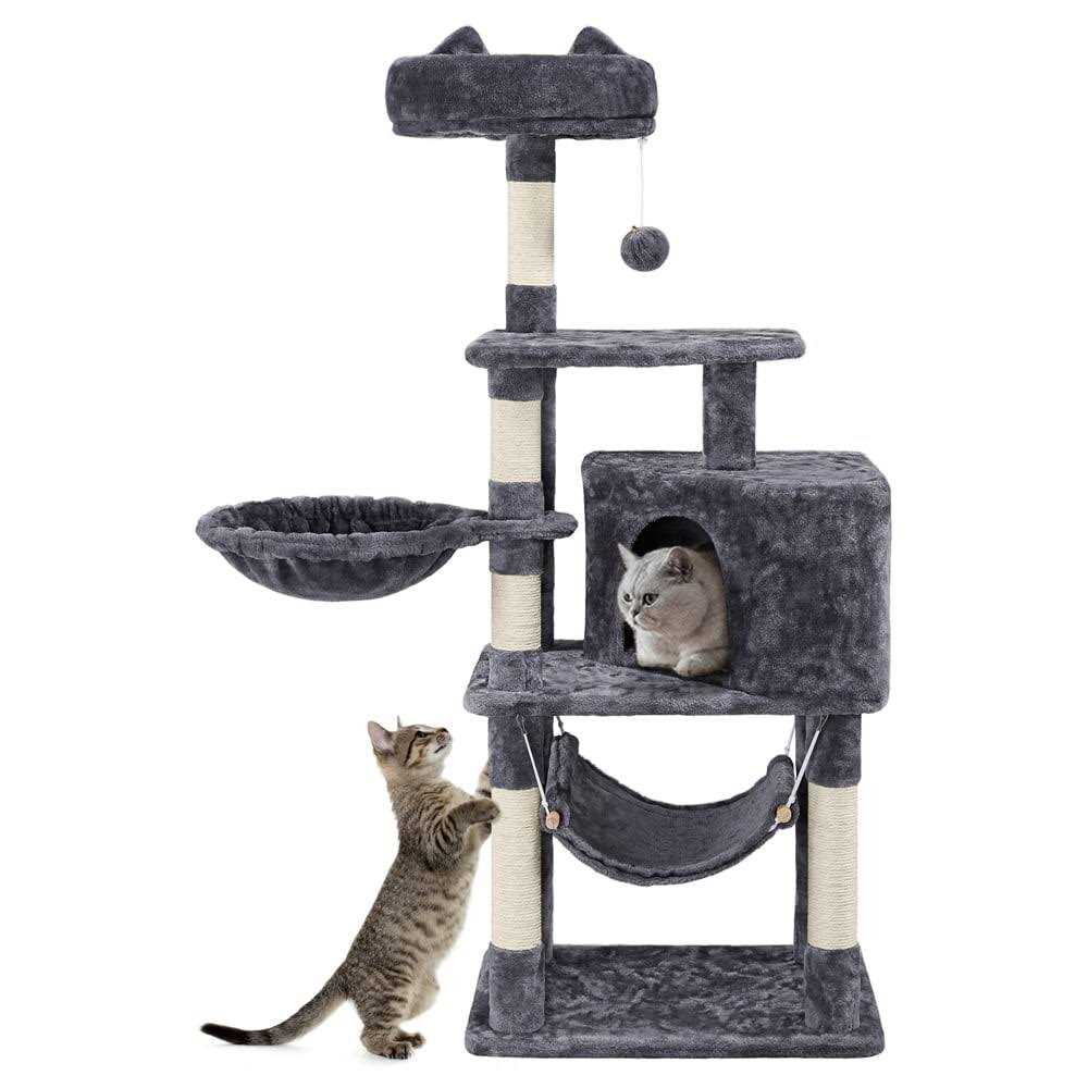 Yaheetech 54.5 inch Cat Tree Tower with Scratching Posts - Pet Supplies online store