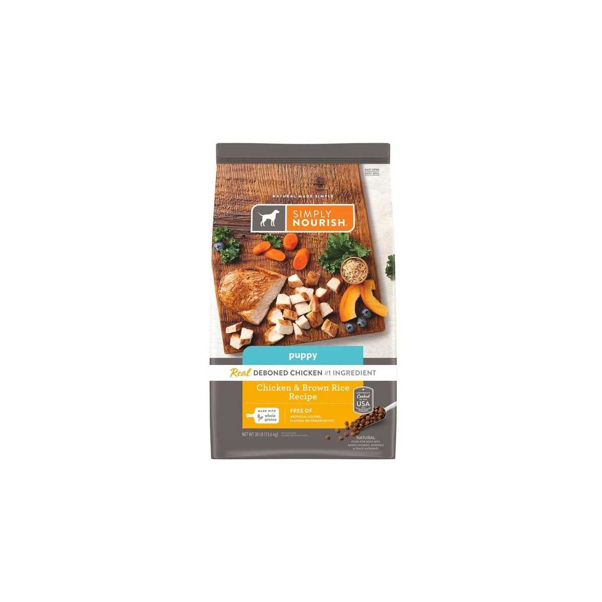 Simply Nourish Original Puppy Dry Dog Food - Pet Supplies online store