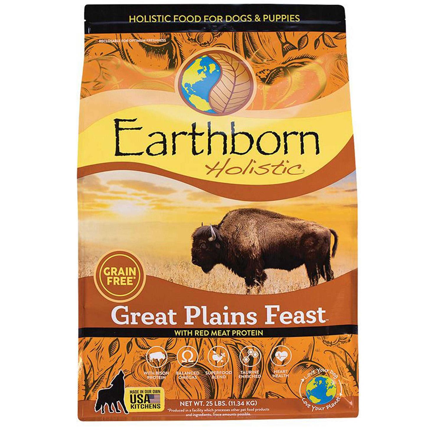 Earthborn Holistic Grain Free Great Plains Feast Dog Food - Pet Supplies online store