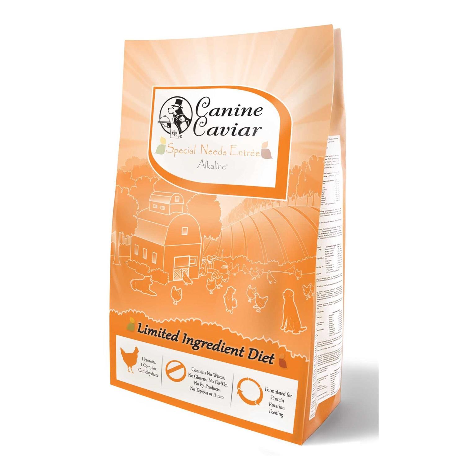 Canine Caviar Special Needs Alkaline Holistic Entree Dry Dog Food - Pet Supplies online store