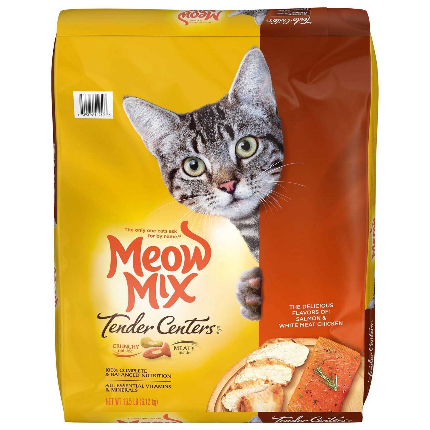 Meow Mix Tender Centers Cat Food - Pet Supplies online store