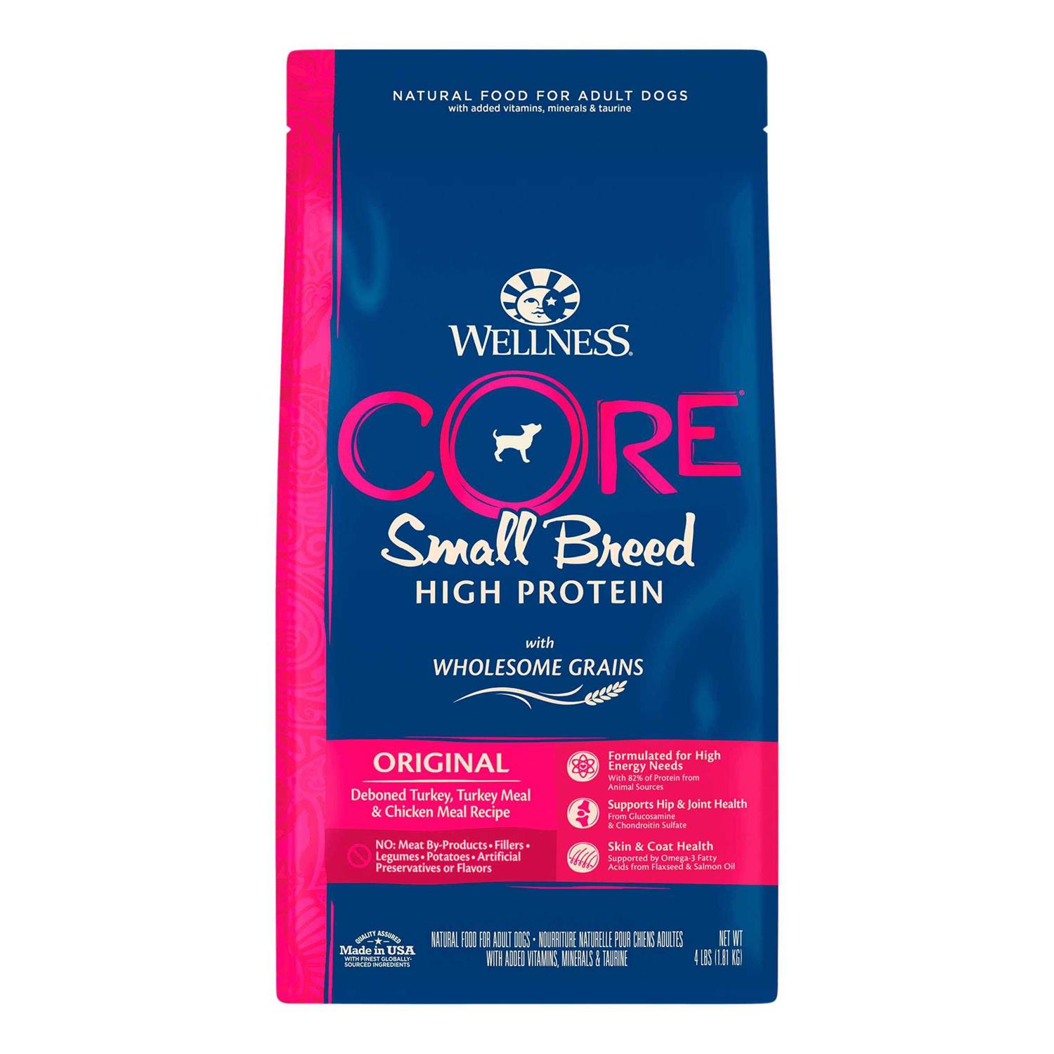 Wellness CORE High Protein Wholesome Grains Small Breed Original Recipe Dry Dog Food - Pet Supplies online store