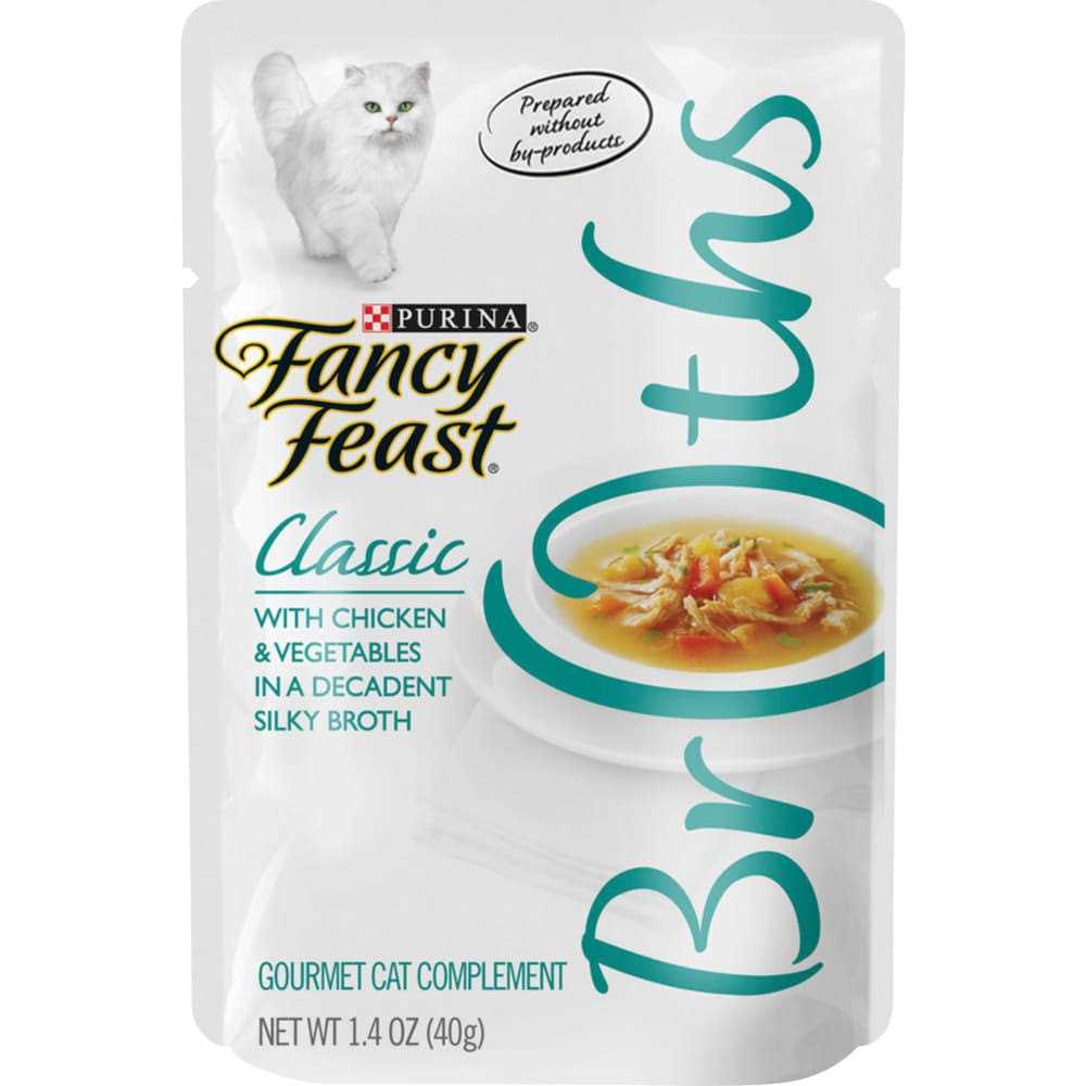 Fancy Feast Broths Classic Wet Cat Food - Pet Supplies online store