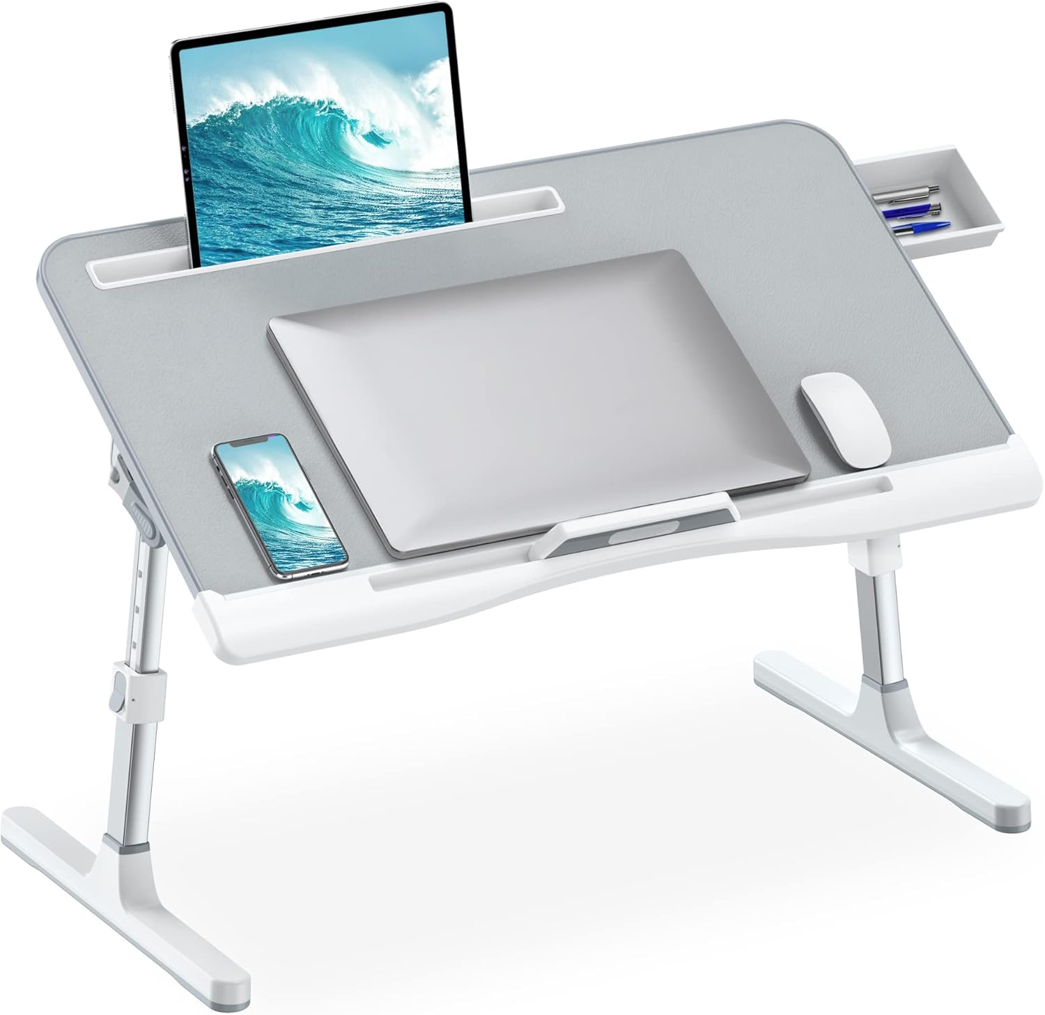 Home Office Lap Desks, Portable Laptop Desk for Writing Working Reading Eating