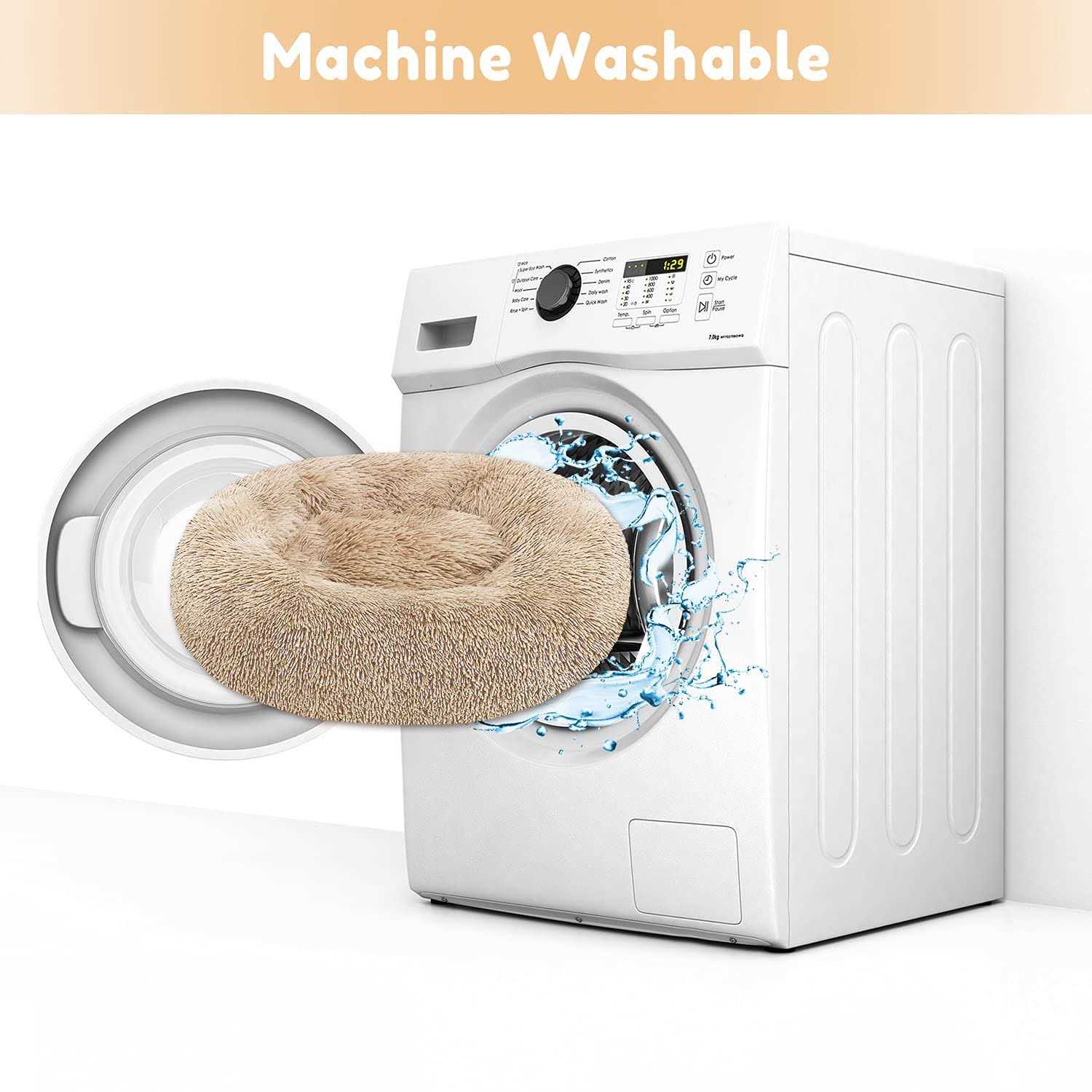 WESTERN HOME WH Western Home Faux Fur Dog Bed & Cat Bed Original Calming Dog Bed for Small Medium Large Pets - Pet Supplies online store