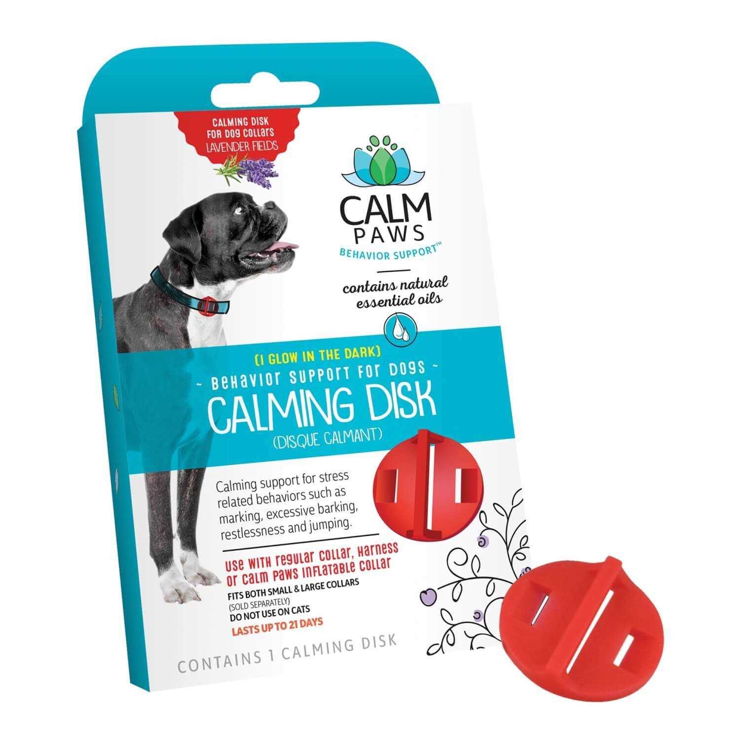 Calm Paws Calming Disk for Dog Collars - Pet Supplies online store