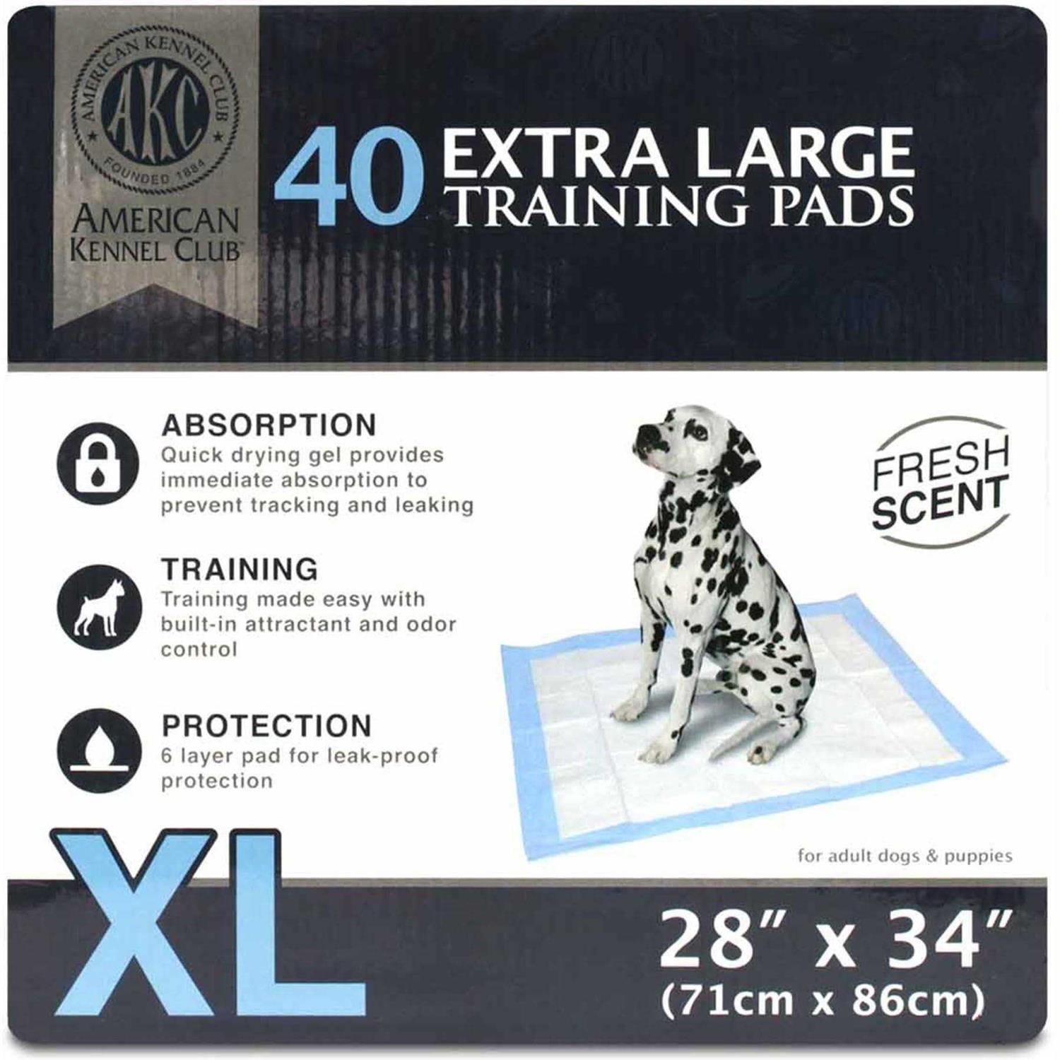 American Kennel Club 28 x Training Pads - Pet Supplies online store