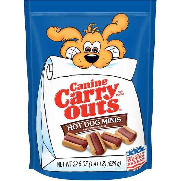 Canine Carry Outs Beef Flavor Taco Minis Dog Treats - Pet Supplies online store