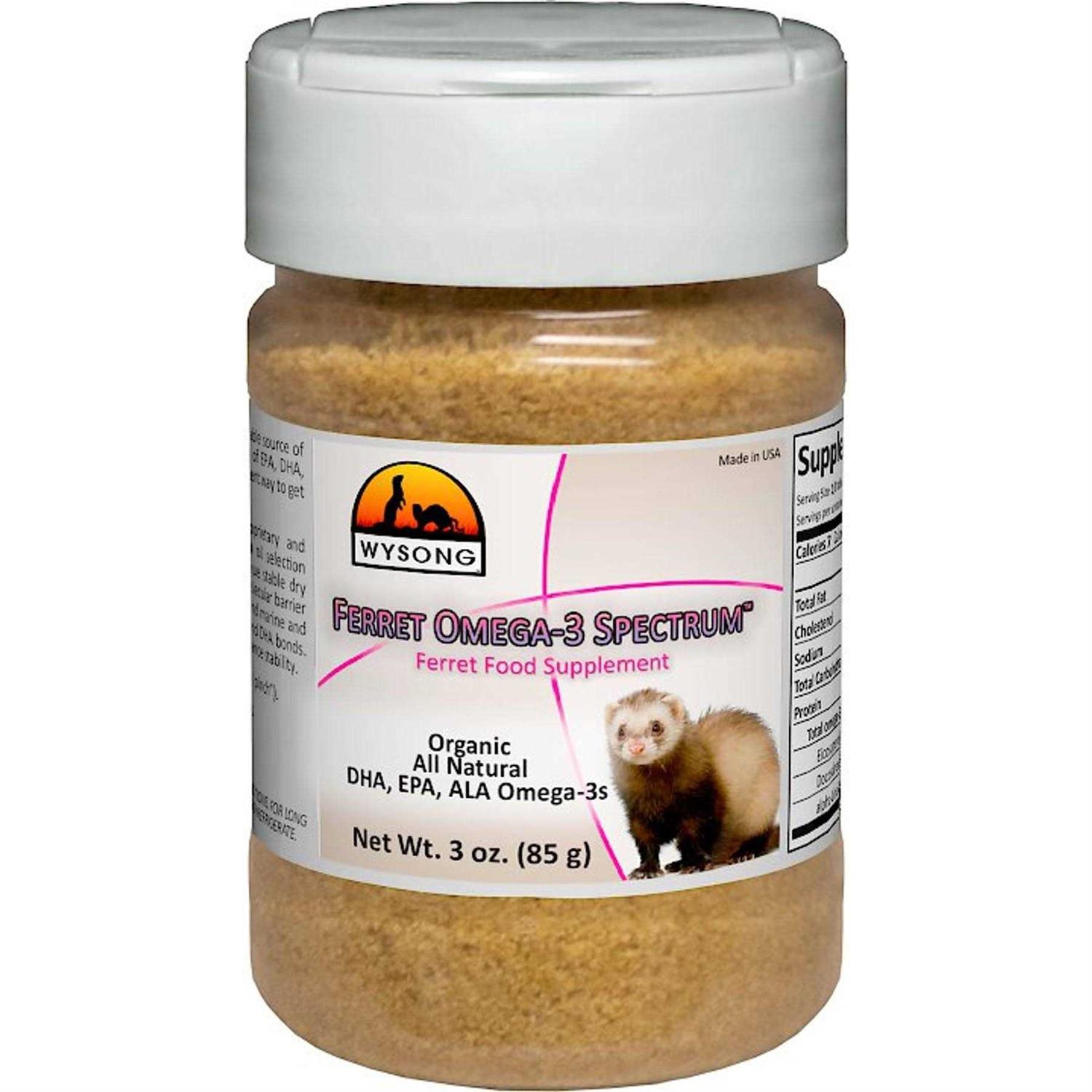 Wysong Ferret Omega-3 Spectrum Ferret Food Supplement - Pet Supplies online store