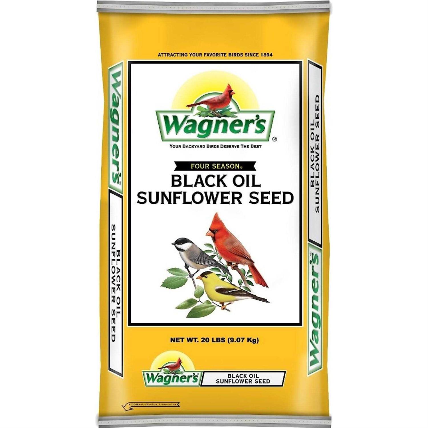 Wagner's 76029 Black Oil Sunflower Seed - Pet Supplies online store