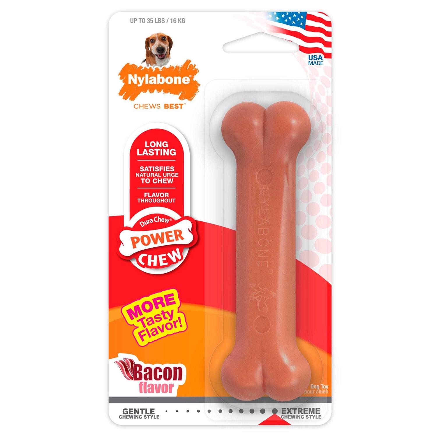 Nylabone Bacon Chew Bone - Pet Supplies online store
