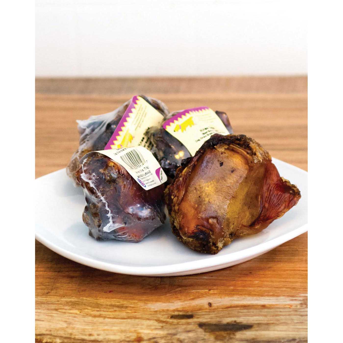 Jones Natural Chews Beef Knee Cap Dog Treat - Pet Supplies online store