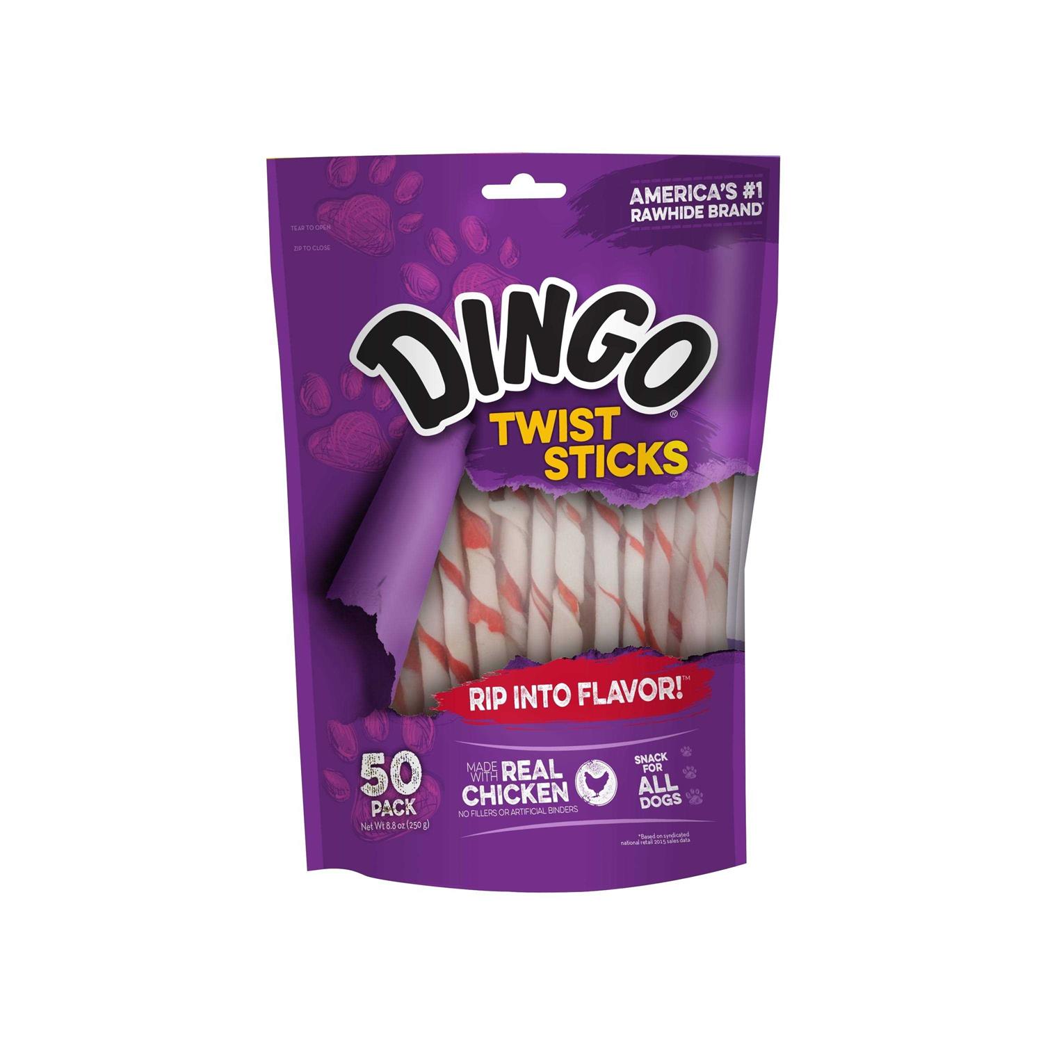 Dingo Twist Sticks - Pet Supplies online store