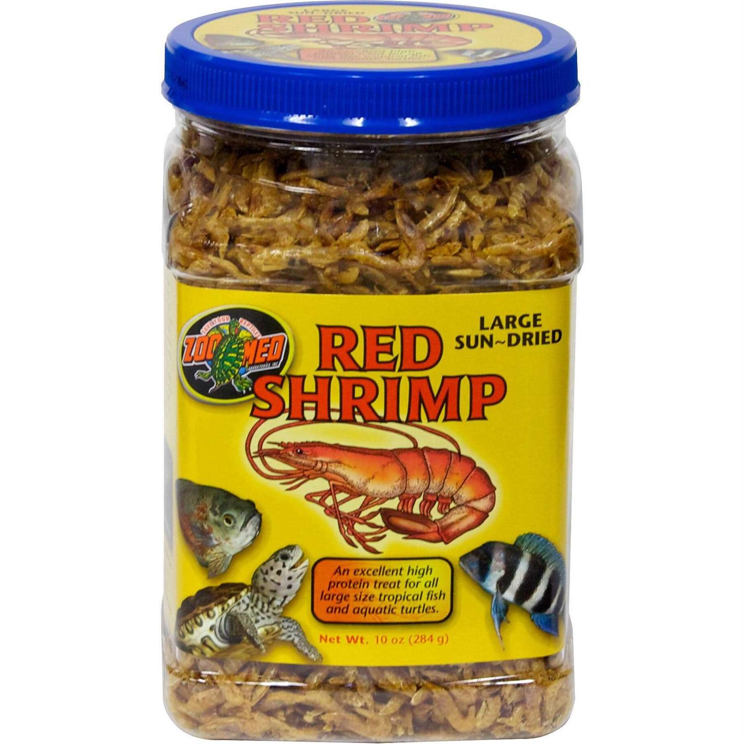Zoo Med Large Sun-Dried Red Shrimp - Pet Supplies online store