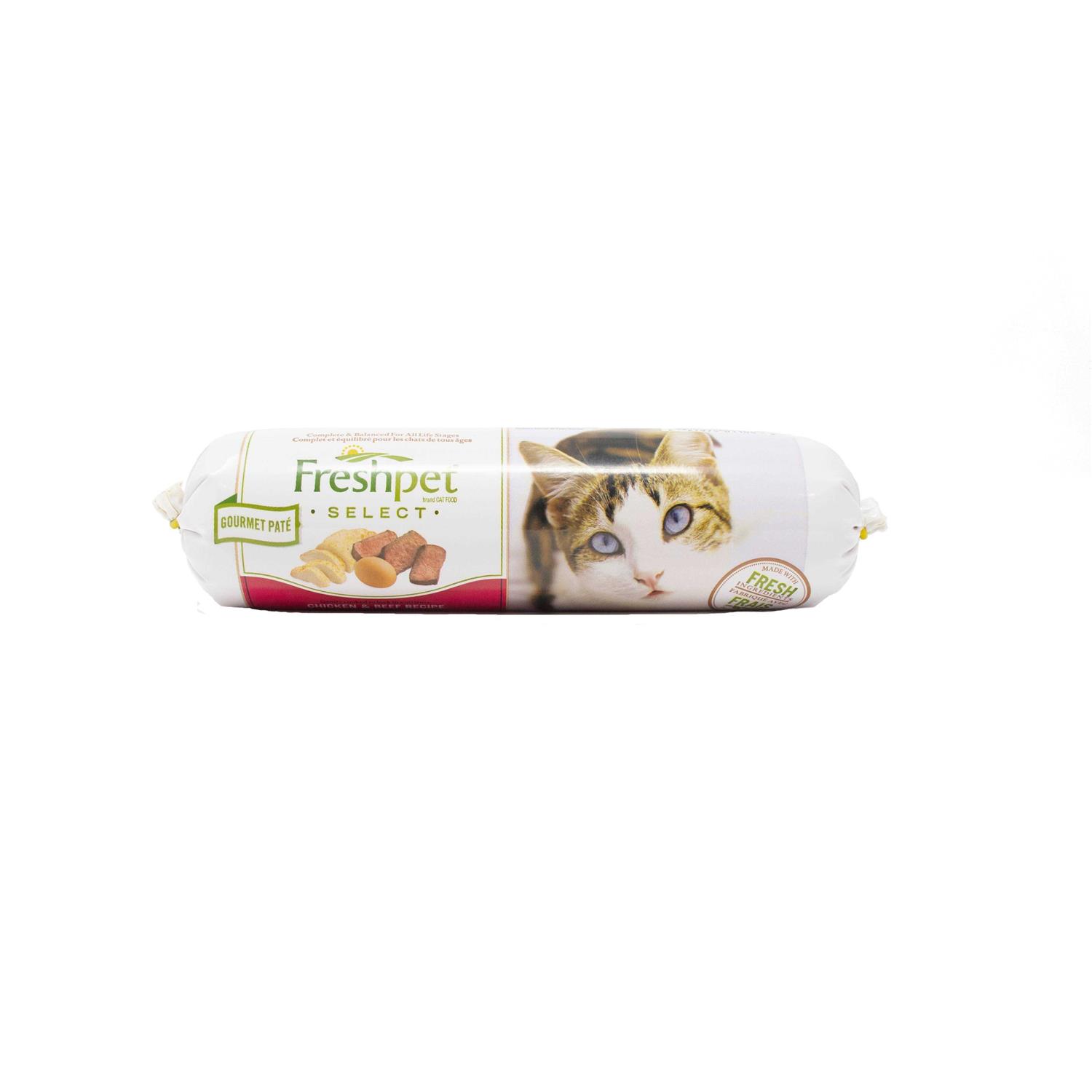 Freshpet Select Grain Free Chicken & Beef Recipe Gourmet Paté Cat Food - Pet Supplies online store