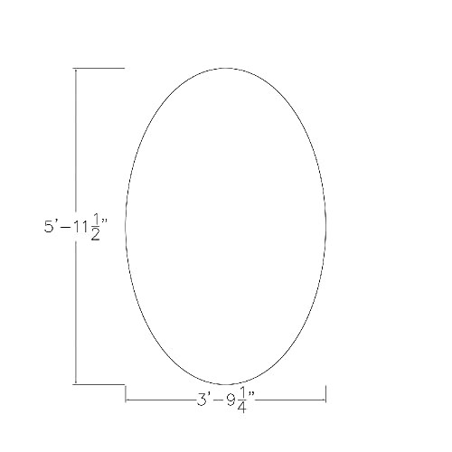 4 Person Oval Conference Table with Metal T-Legs | Harmony Series | 4'X6' | White with Matte Black Base