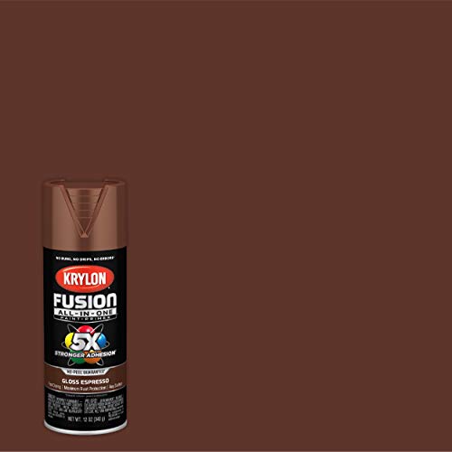 12 oz Krylon K02773007 Silver Fusion All-In-One Paint & Primer Spray Paint, Metallic