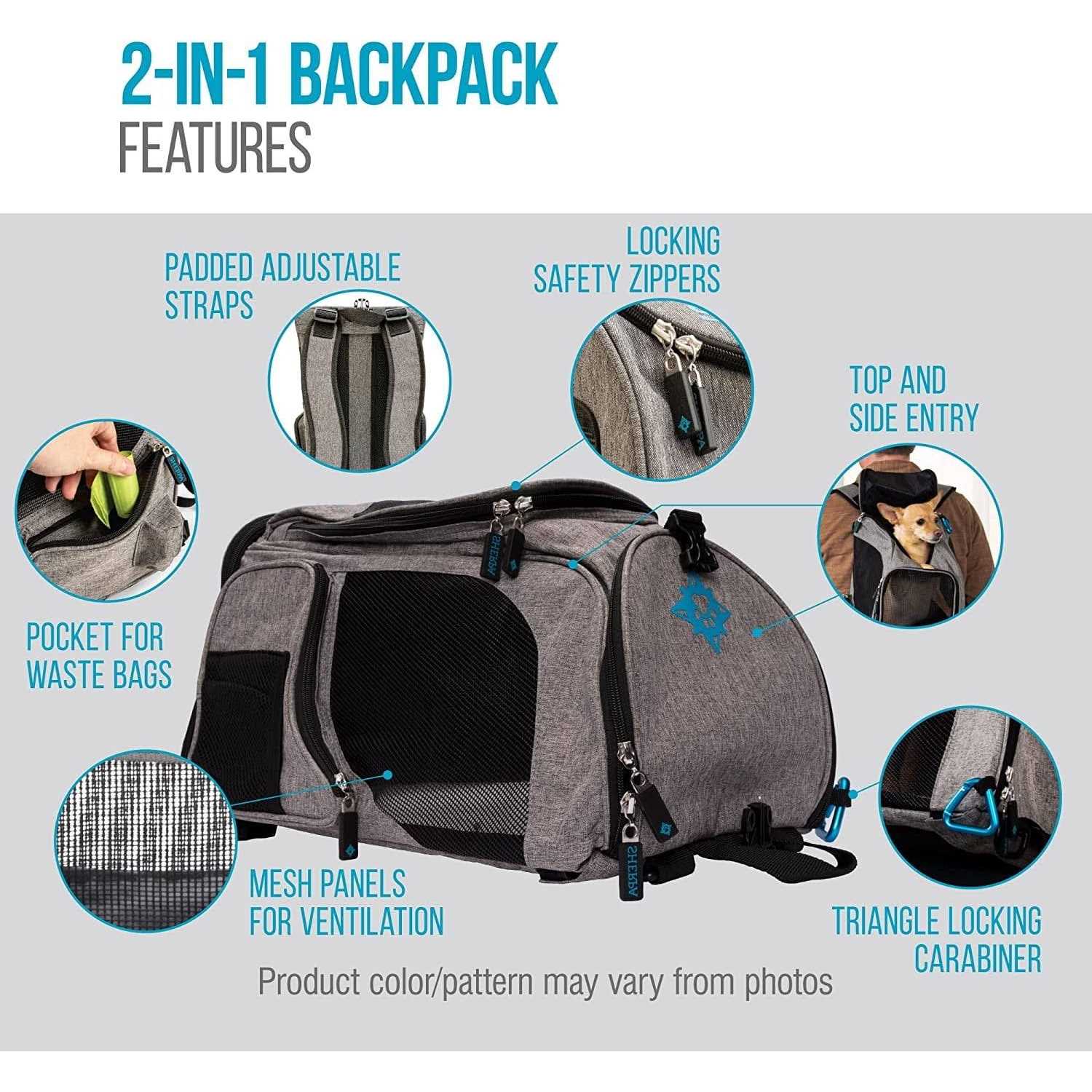 Sherpa Travel Backpack Pet Carrier - Pet Supplies online store