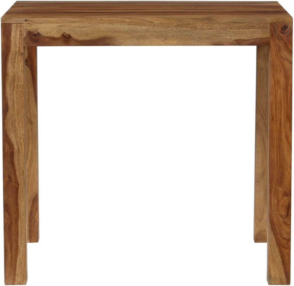 Counter Height Table Dining Room Table Kitchen and Dining Dining Table Set - Dining Table Solid Sheesham Wood 32.3