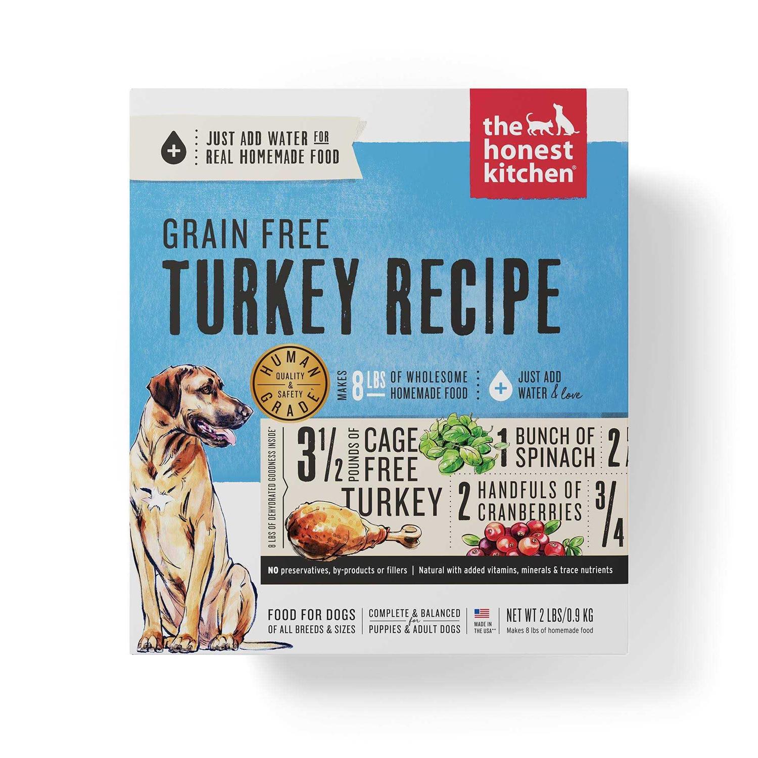 The Honest Kitchen Dehydrated Grain Free Turkey Dog Food - Pet Supplies online store